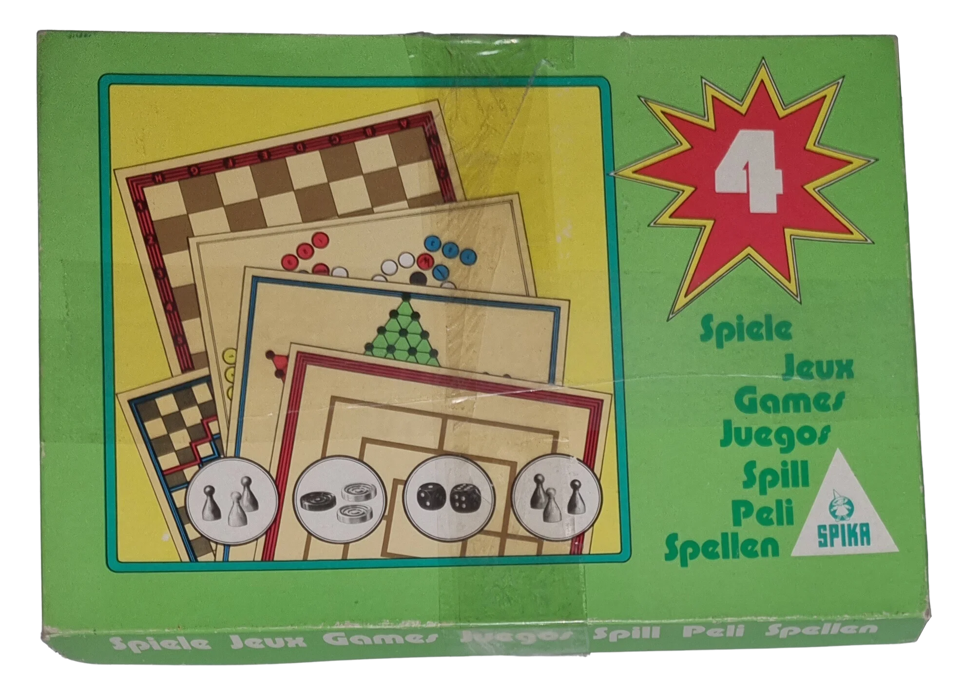 Spika 4 Spiele Sammlung Betr. Nr. 126