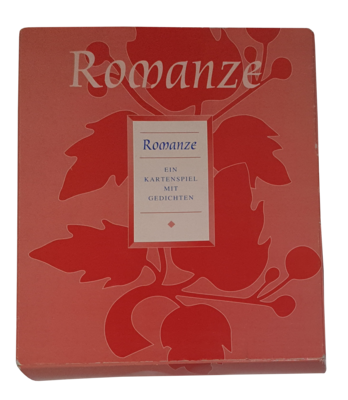 Romanze Ein Kartenspiel mit Gedichten 19464.6