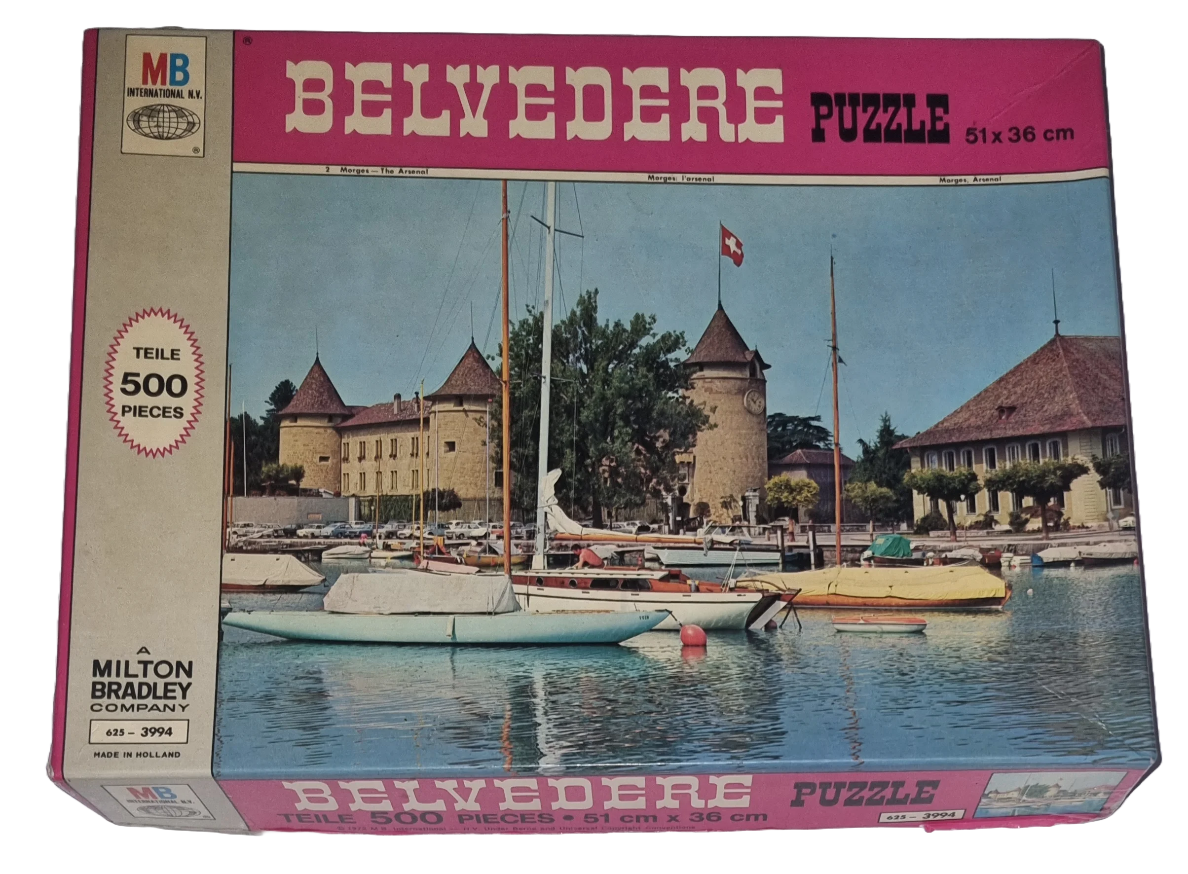 MB Belvedere Puzzle 500 Teile 6253994 