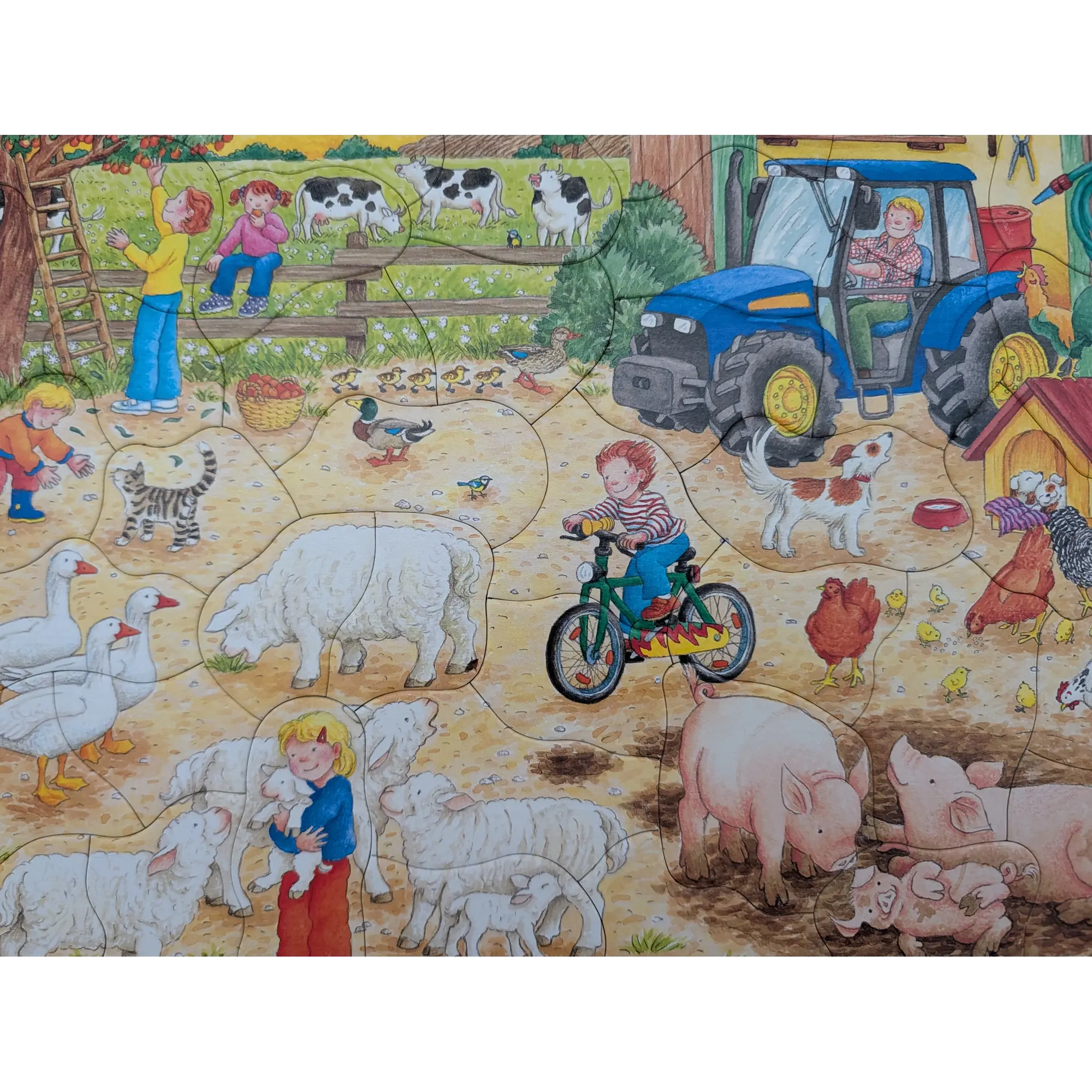 Ravensburger Rahmenpuzzle Auf dem großen Bauernhof 40 Teile 816880, Ansicht 2