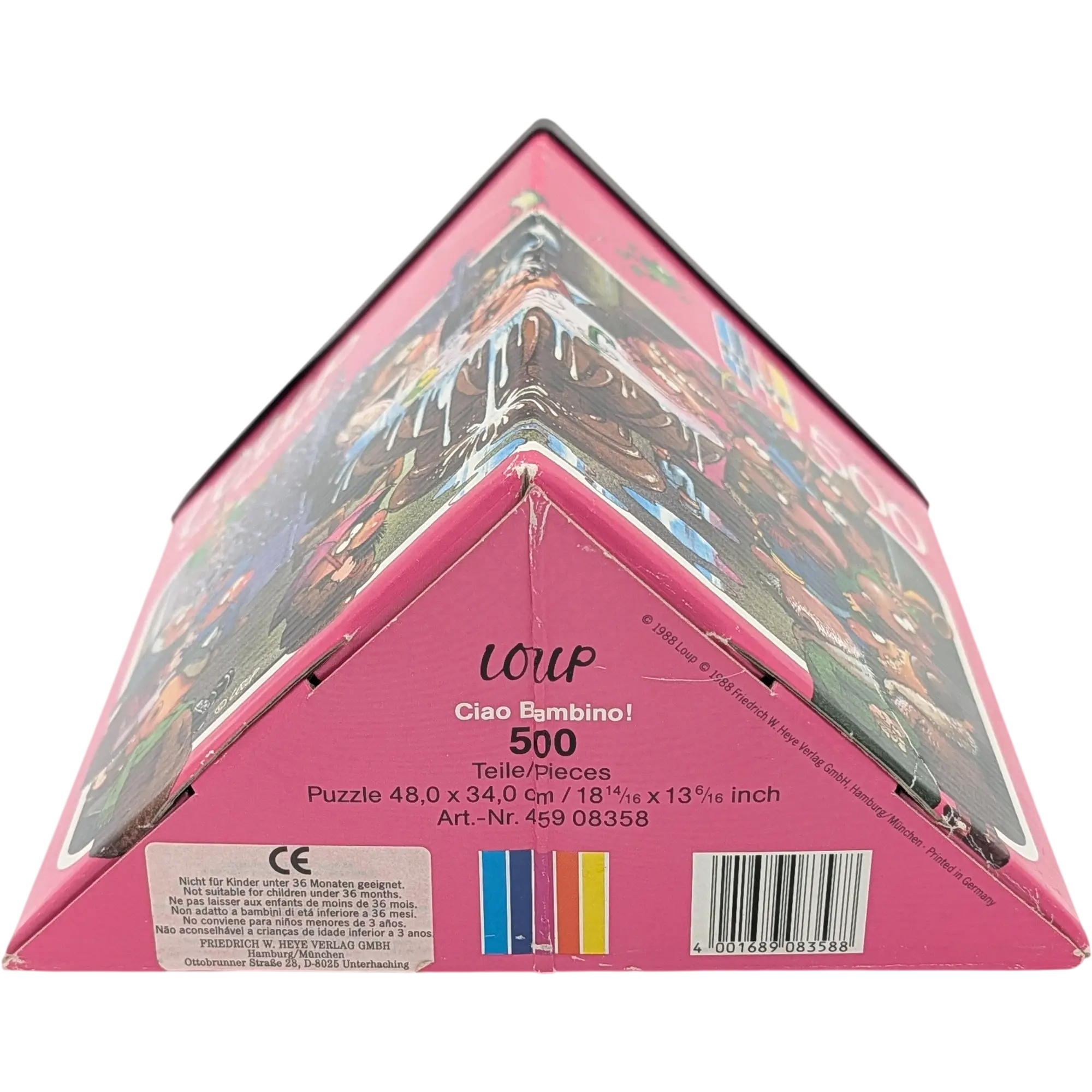 Heye Puzzle 500 Teile Loup Ciao Bambino! 08358