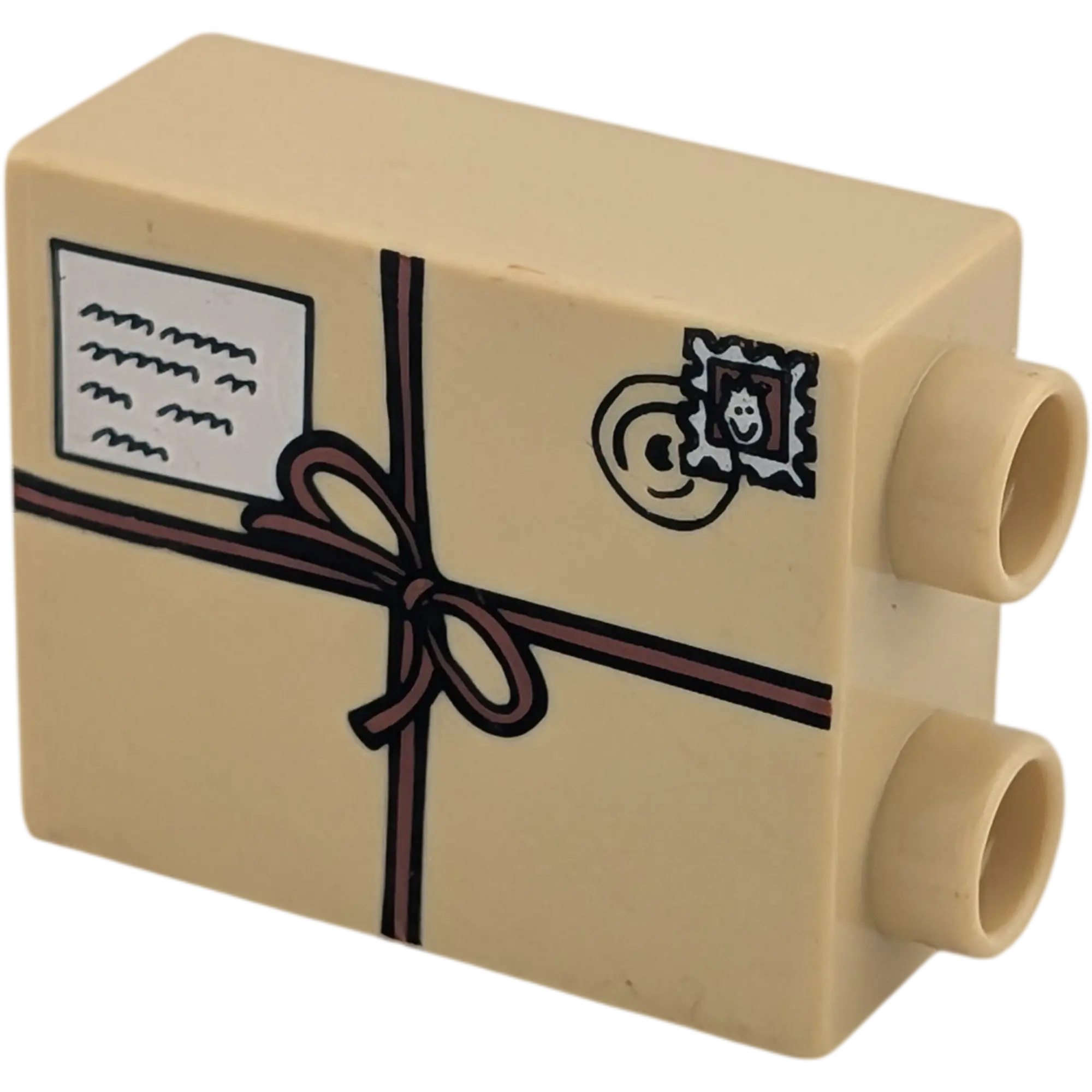 Lego Duplo 4066 Stein 1x2x2 Beige Paket