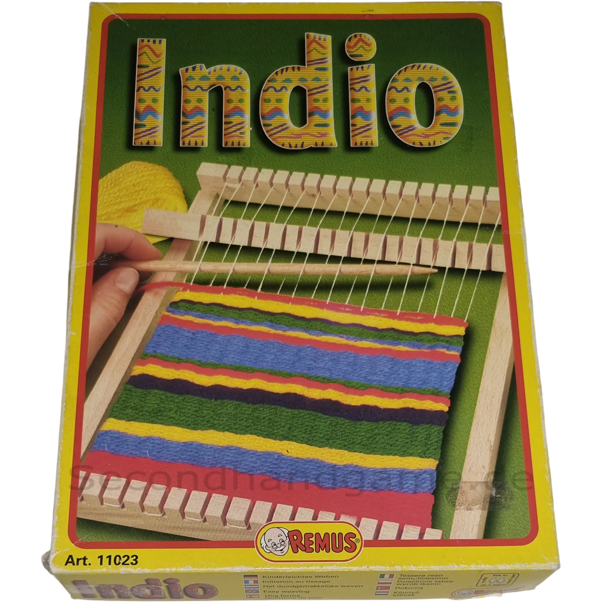Remus Indio 11023 Webkasten mit Wolle ab 4 Jahren