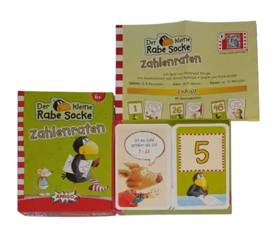 Amigo Der kleine Rabe Socke Zahlenraten