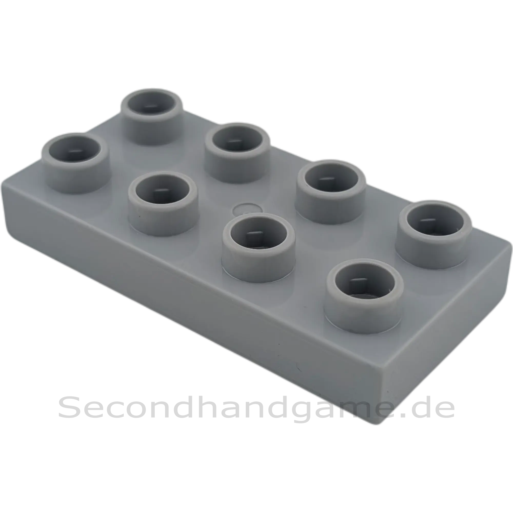 Lego Duplo 40666 Platte 2x4 hellgrau