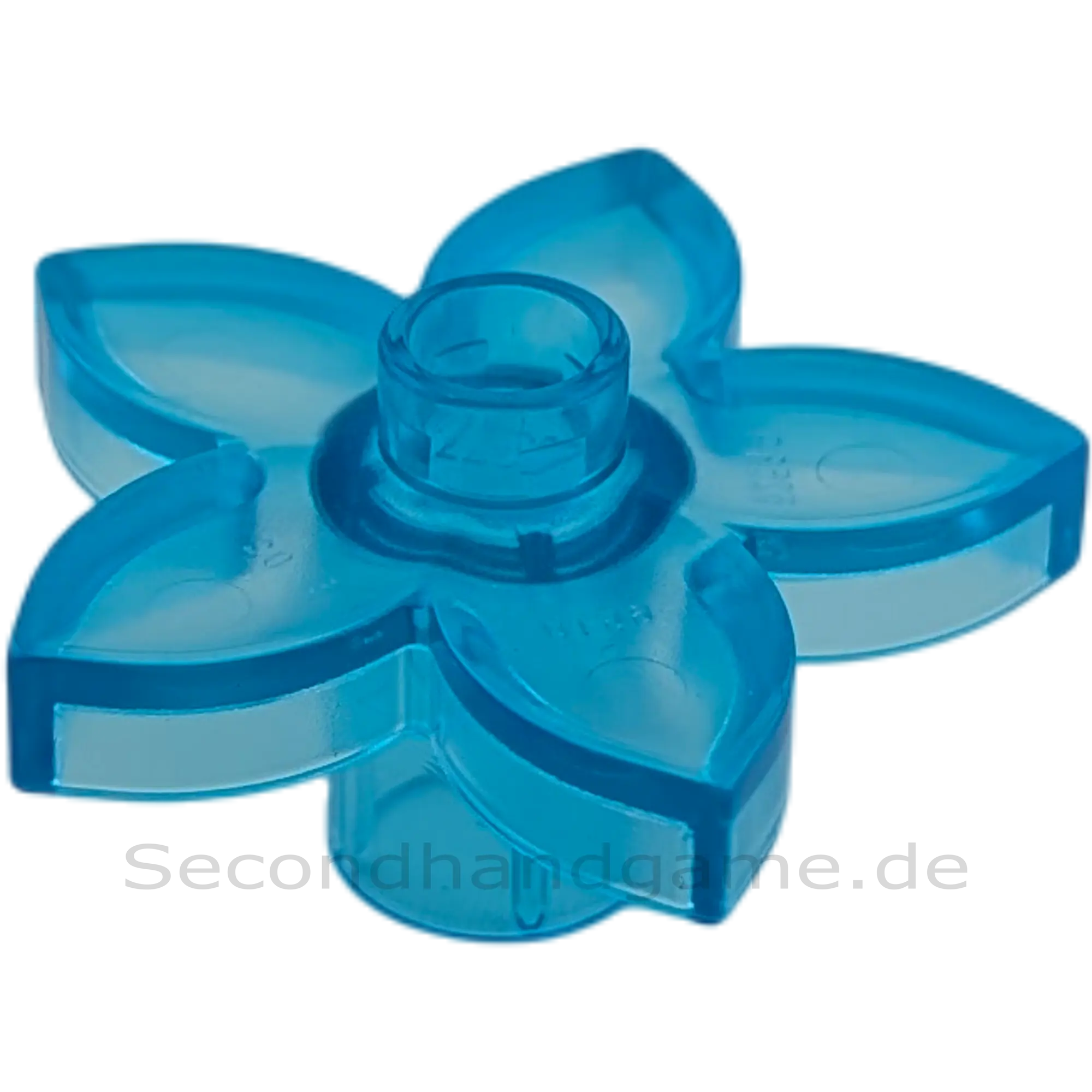 Lego Duplo Blume Transparent Blau