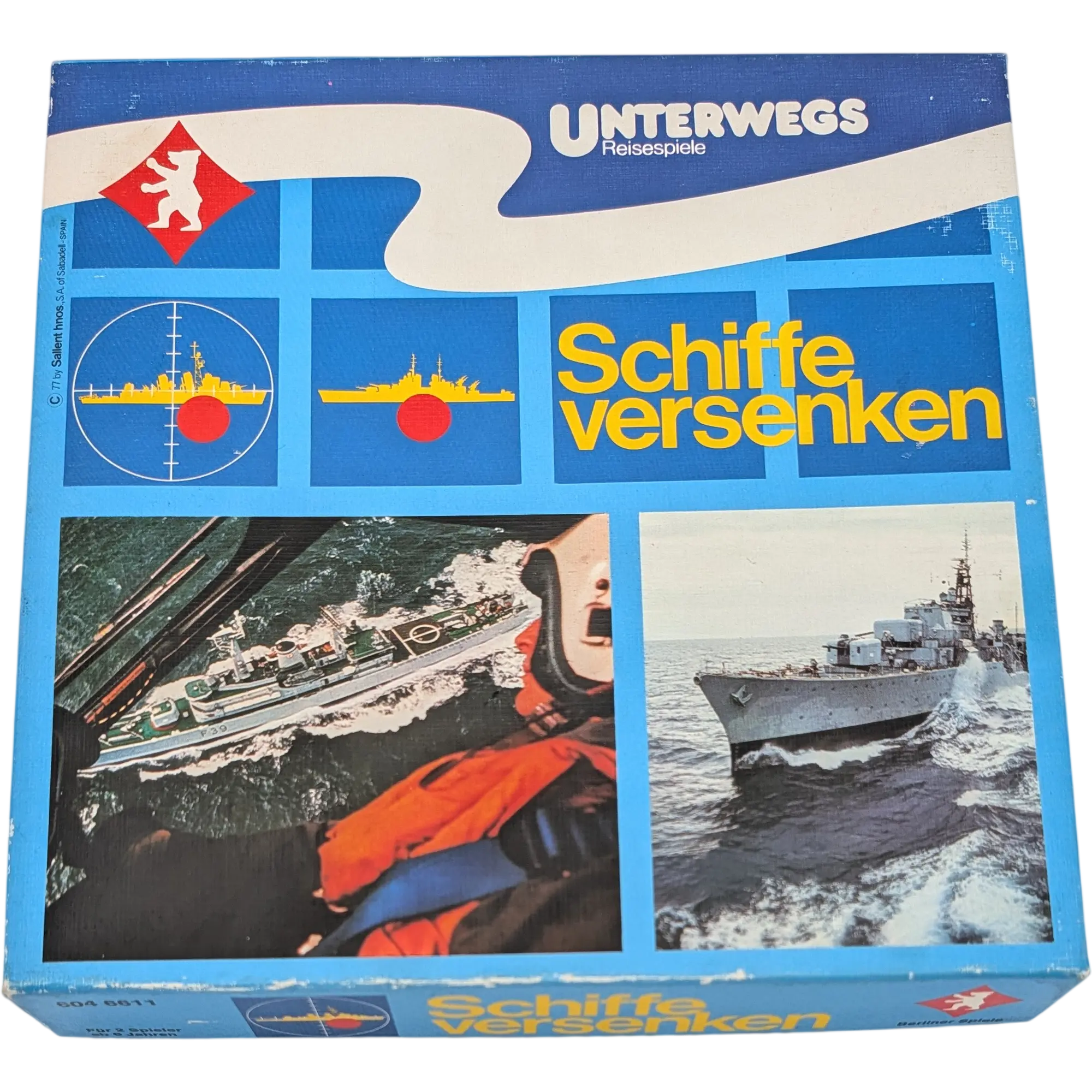 Berliner Spiele Unterwegs Reisespiele Schiffe versenken 6046611