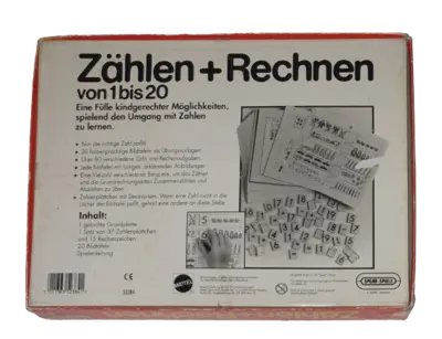 Spear-Spiele Zählen + Rechnen von 1 bis 20