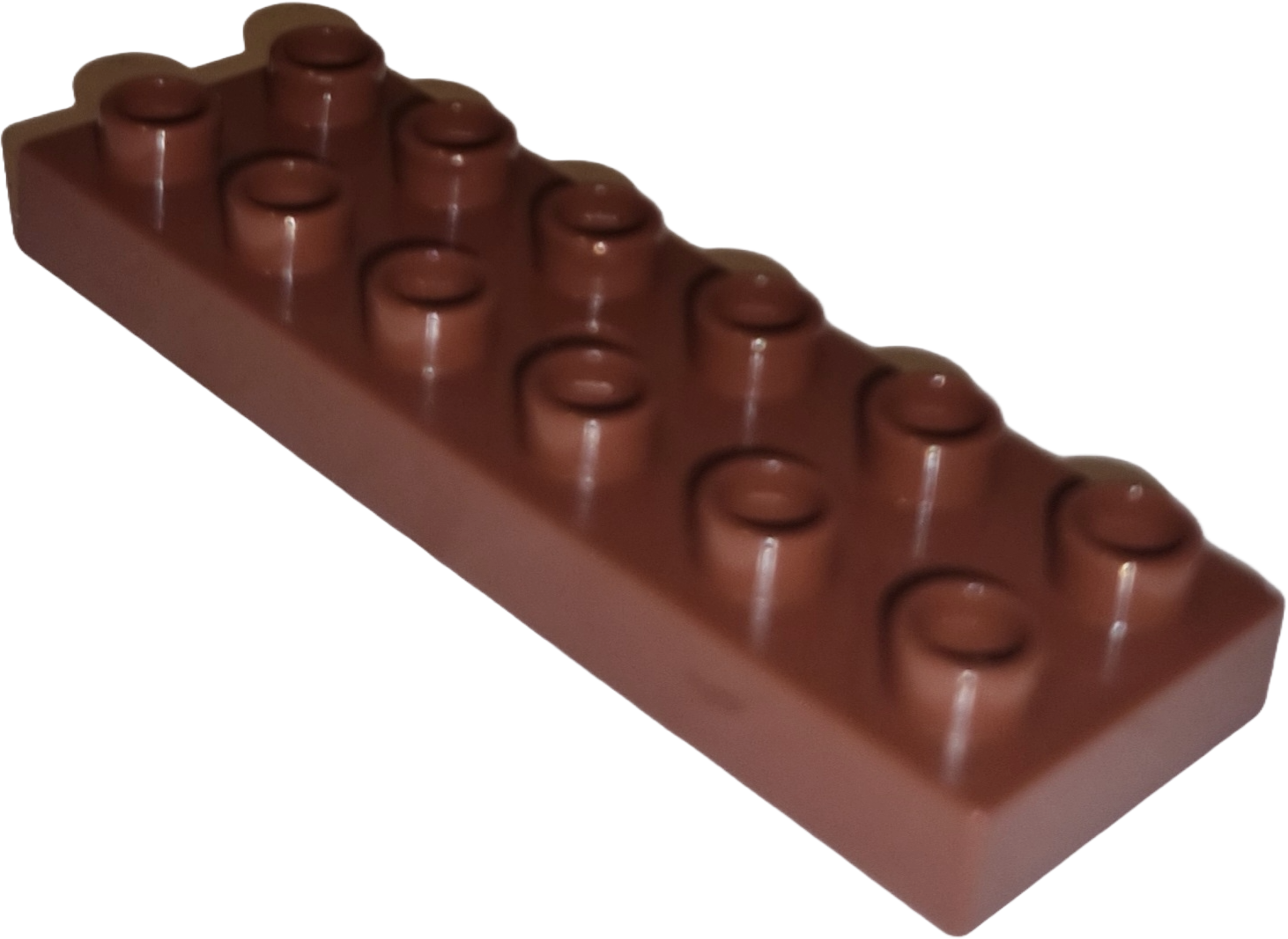 Lego Duplo 98233 Platte 2x6 Dunkelbraun