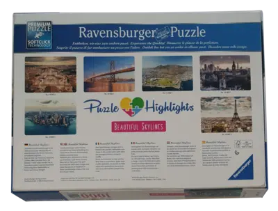 Ravensburger Puzzle Highlights Beautiful Skylines 1000 Teile 140862 Soft Click