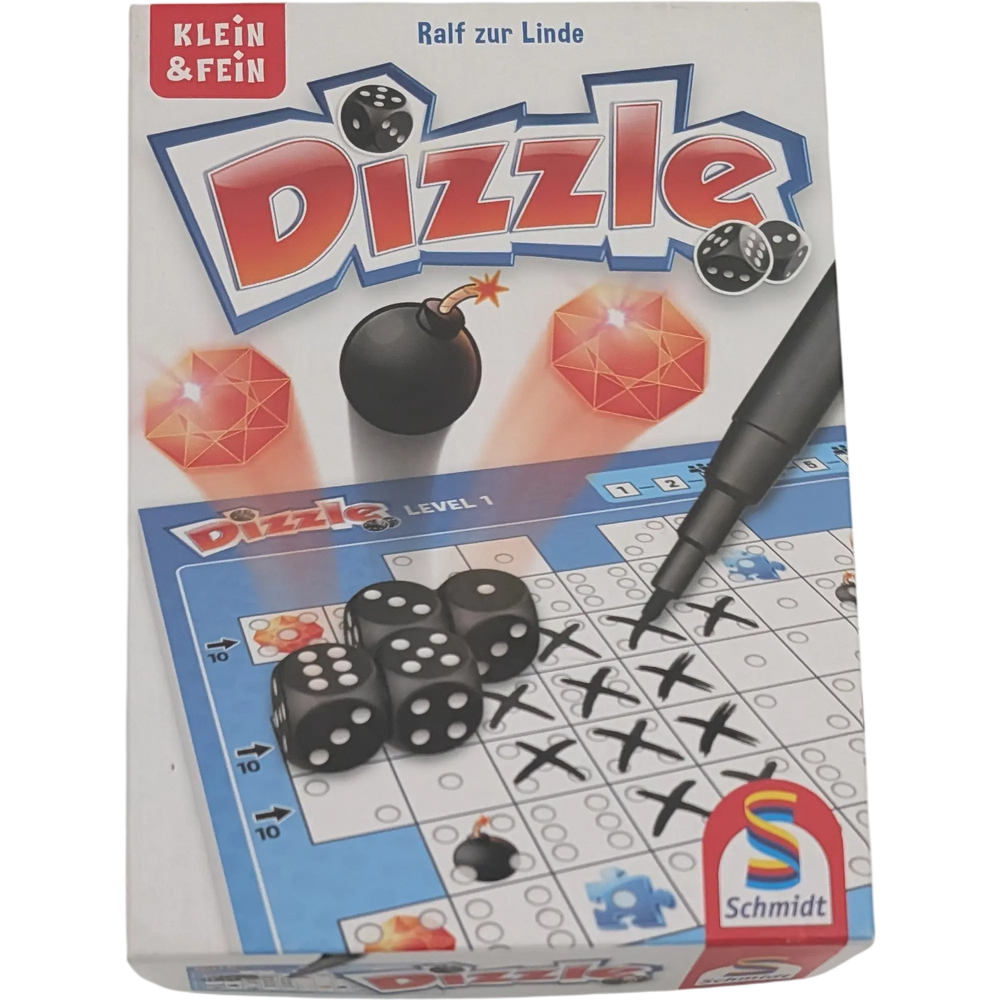 Schmidt Spiele Dizzle Klein & Fein Würfelspiel 49352