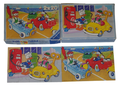 Ravensburger Puzzle 2 x 20 Teile Puzzle Walt Disney Comic-Cars Düsentriebs Erfindungen 089222