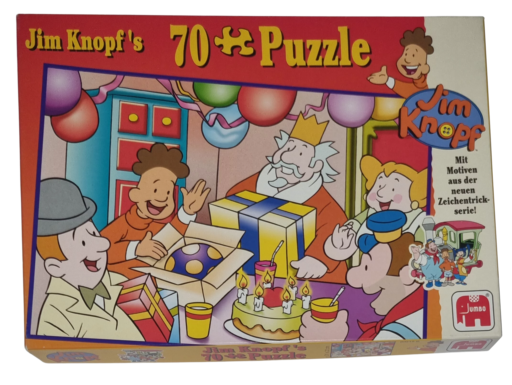 Jumbo Jim Knopf's Puzzle 00219 Geburtstagsfeier 70 Teile