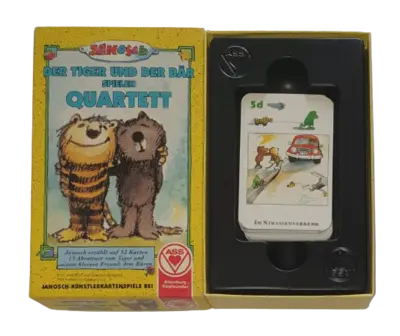 ASS Der Tiger und der Bär spielen Quartett