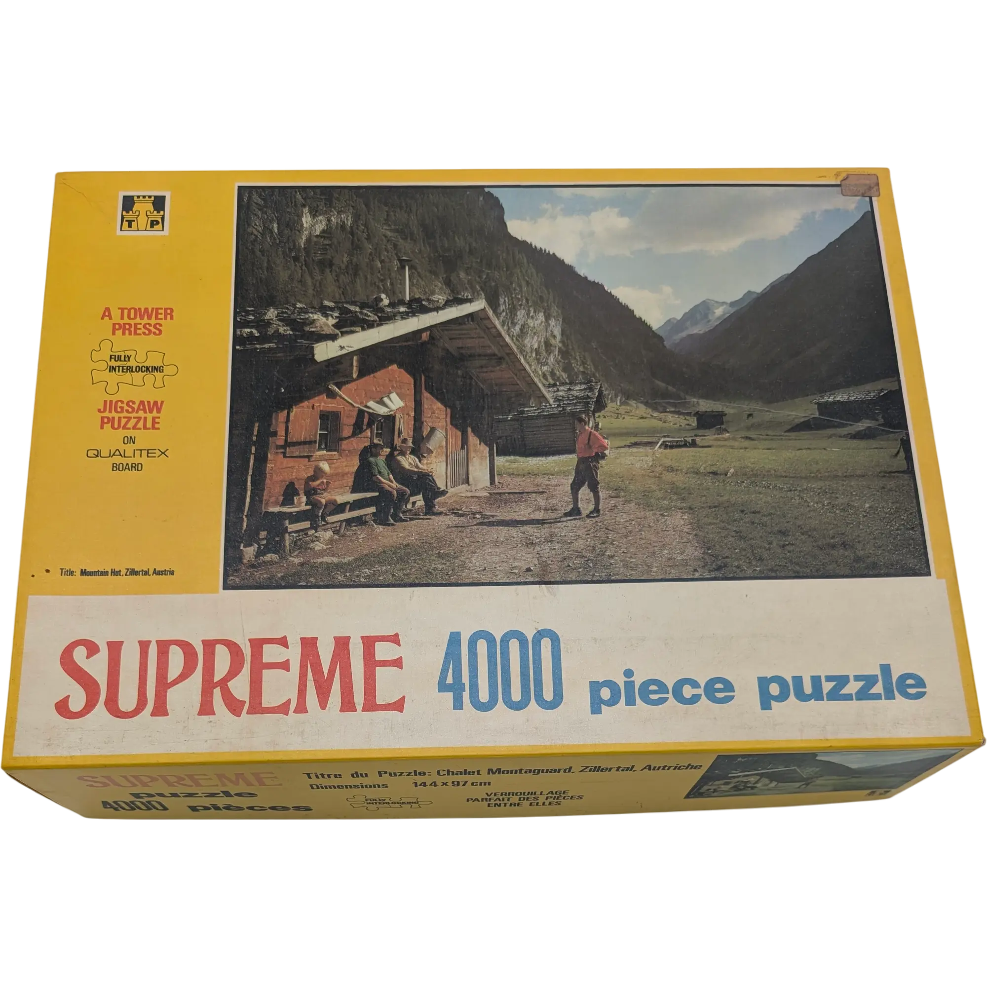 Tower Press Mountain Hut, Zillertal, Austria Puzzle 4000 Teile