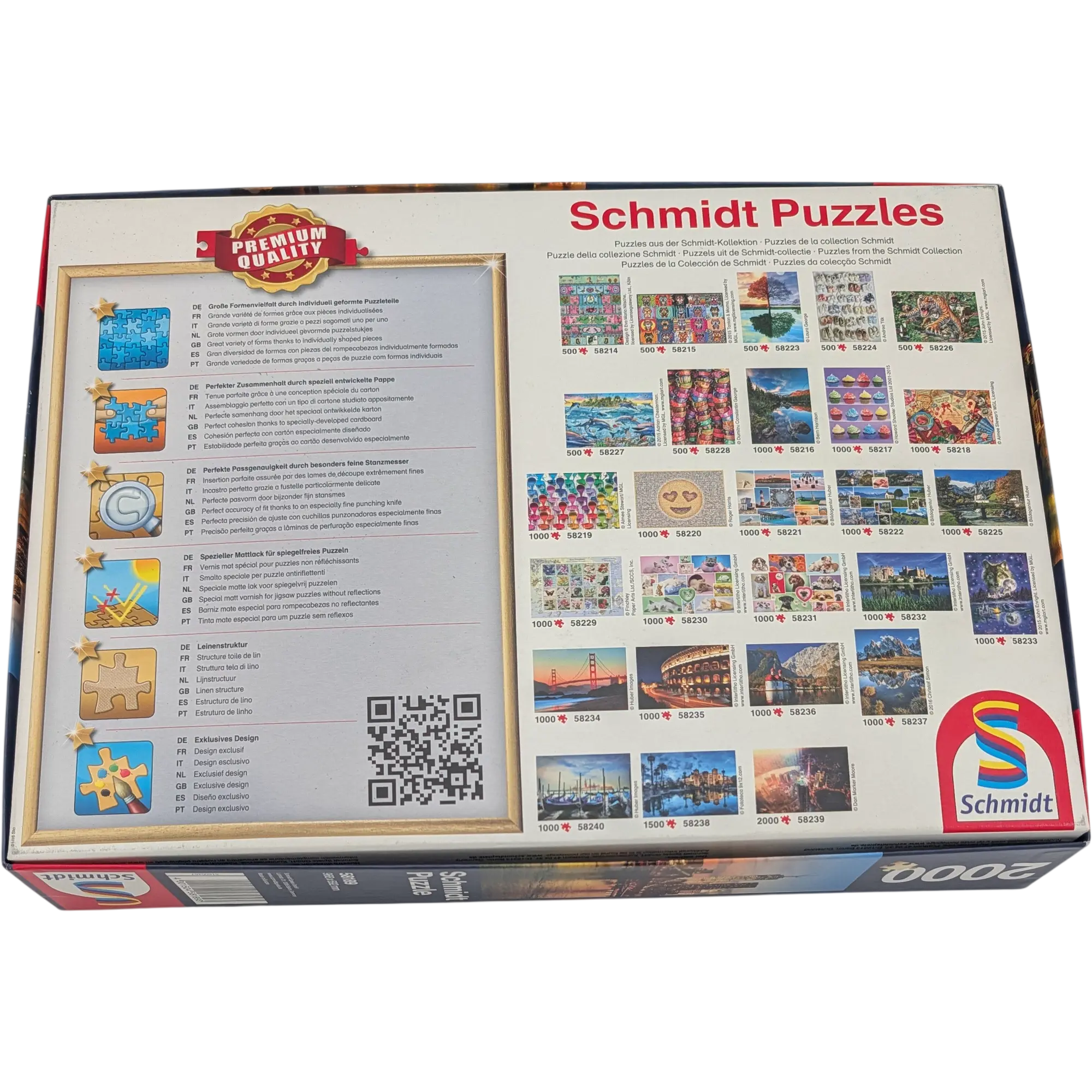 Schmidt Puzzle 2000 Teile 58189 New York