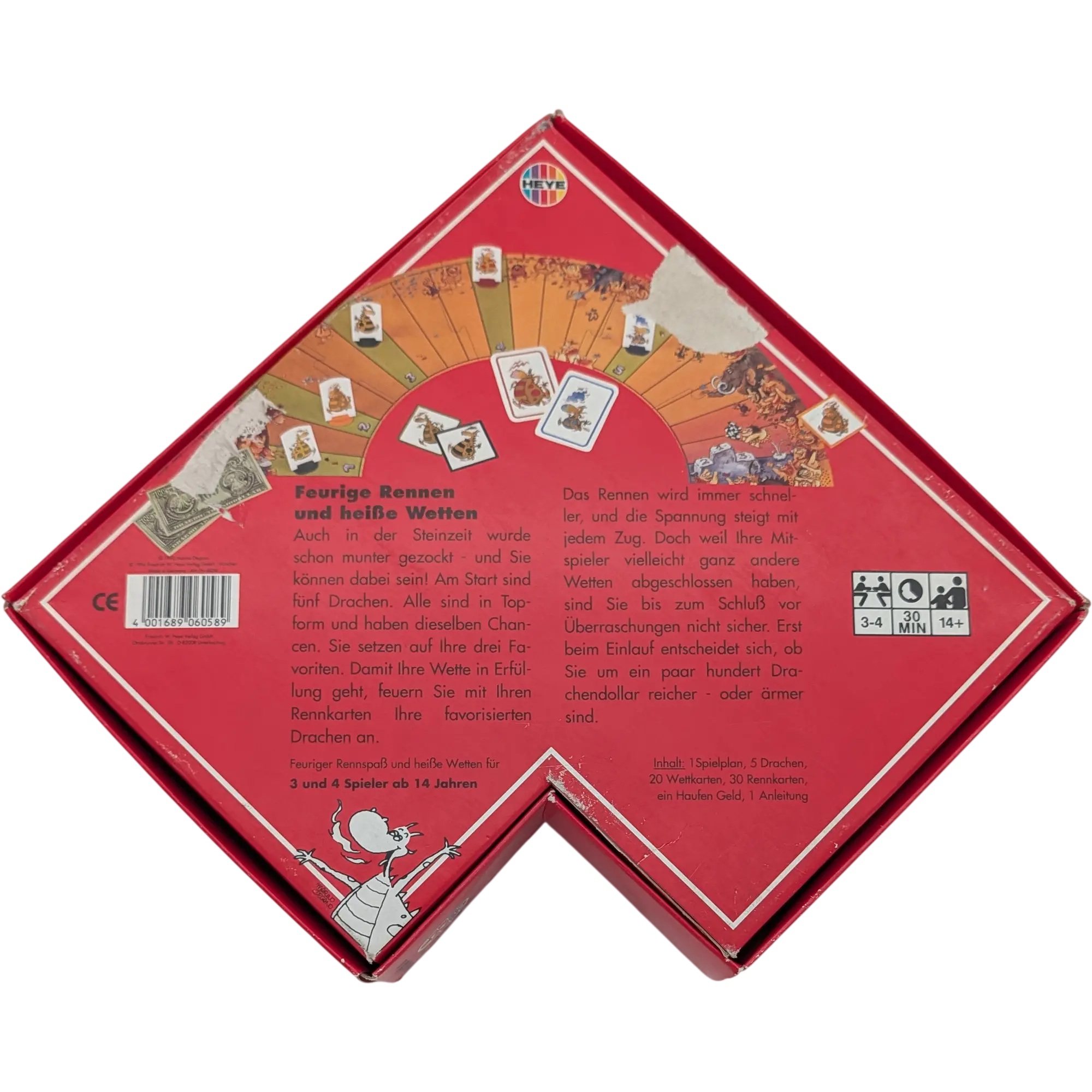 Heye Dragon's Derby 6058 Marino Degano Heinz Meister Drachenrennen Wettspiel, Ansicht 2