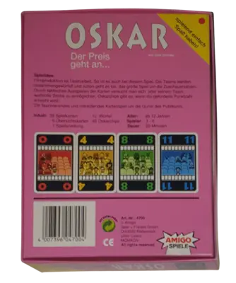 Amigo Oskar Der Preis geht an...