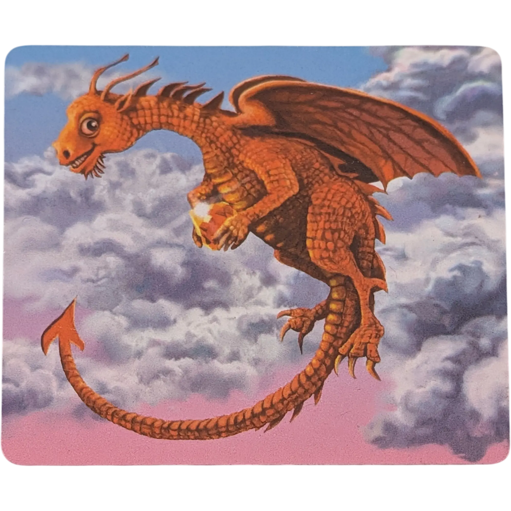 Kosmos Fluss der Drachen Ersatzteile Drachenkarte Orange