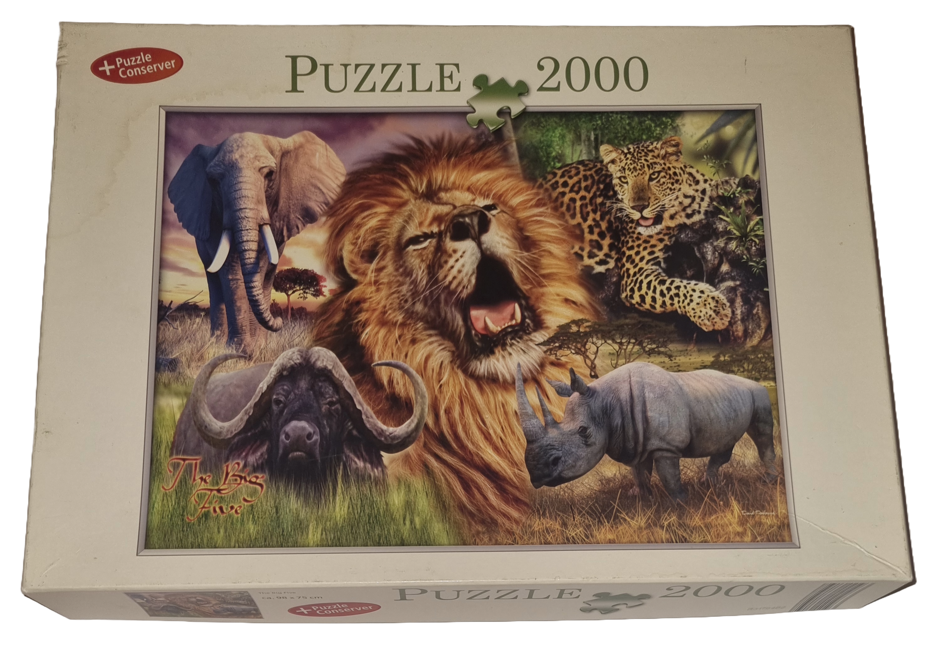 Puzzle 2000 Teile The Big Five