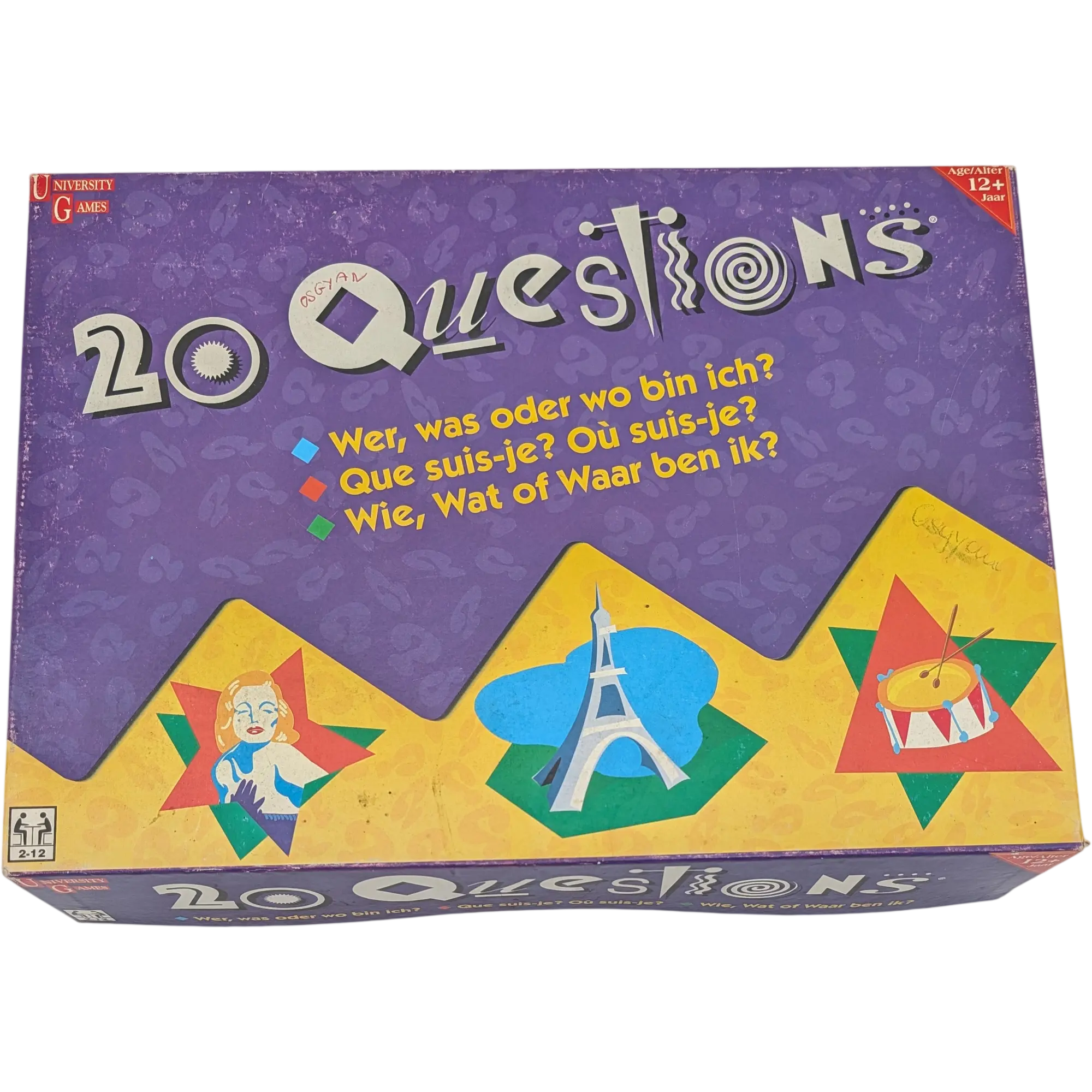 University Games 20 Questions