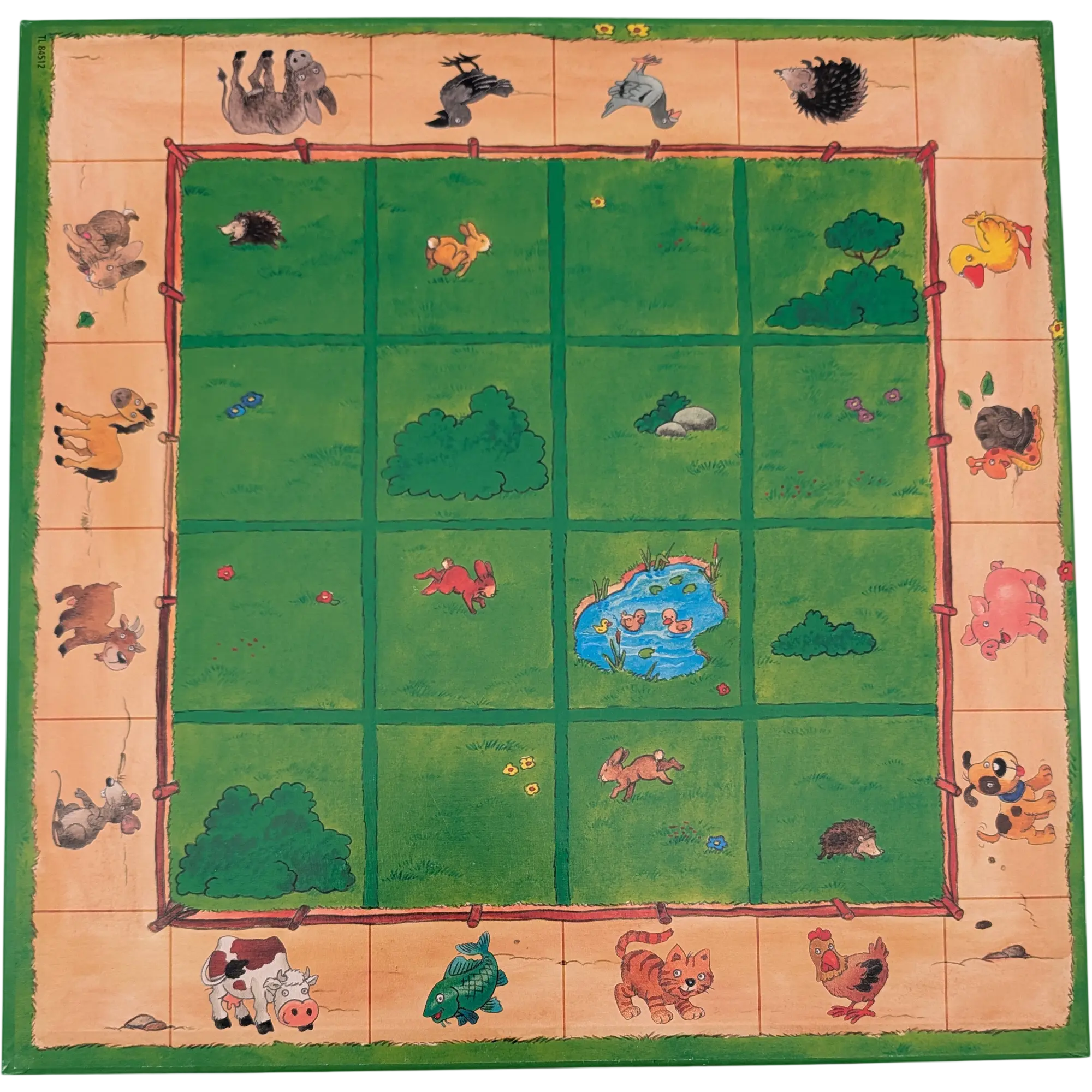 Spielplan Spielbrett Wendespielplan Haba Mein erster Spieleschatz Spielplan 2