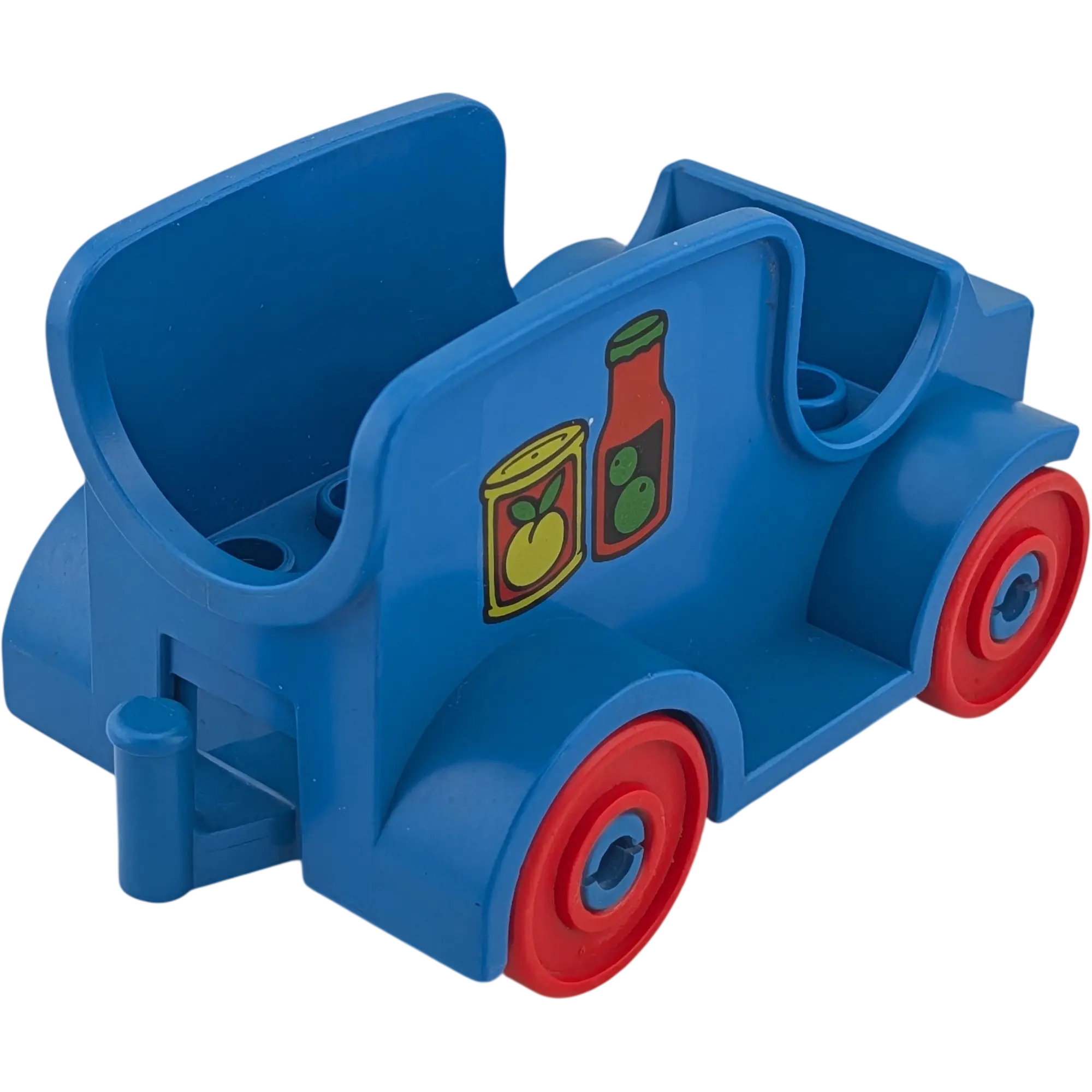 Lego Duplo Auto Getränke Lieferant Lieferwagen Blau B-Ware
