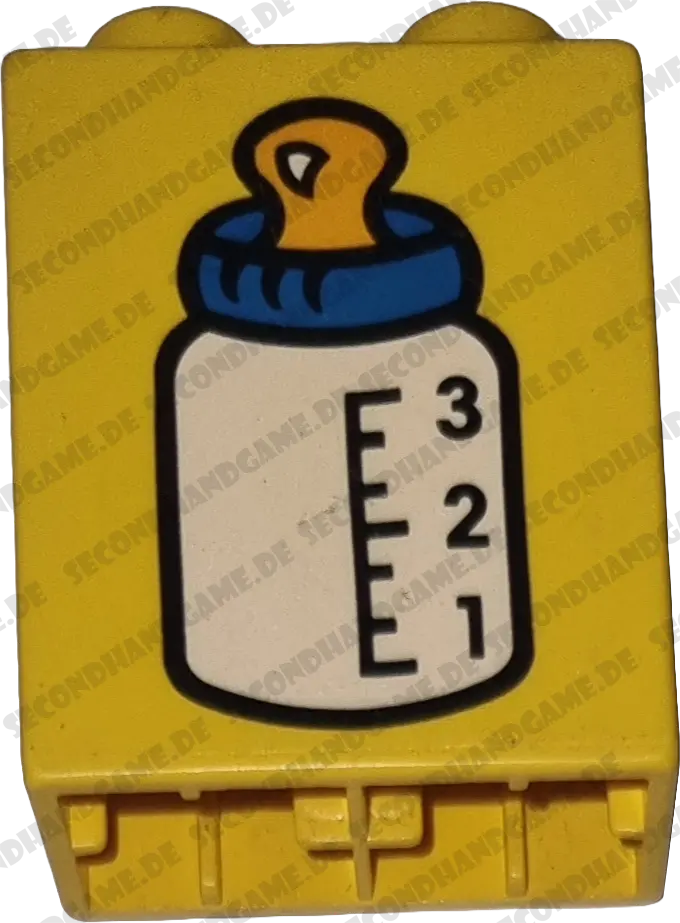 Lego Duplo  1x2 Stein Gelb Baby Milchflasche 4066