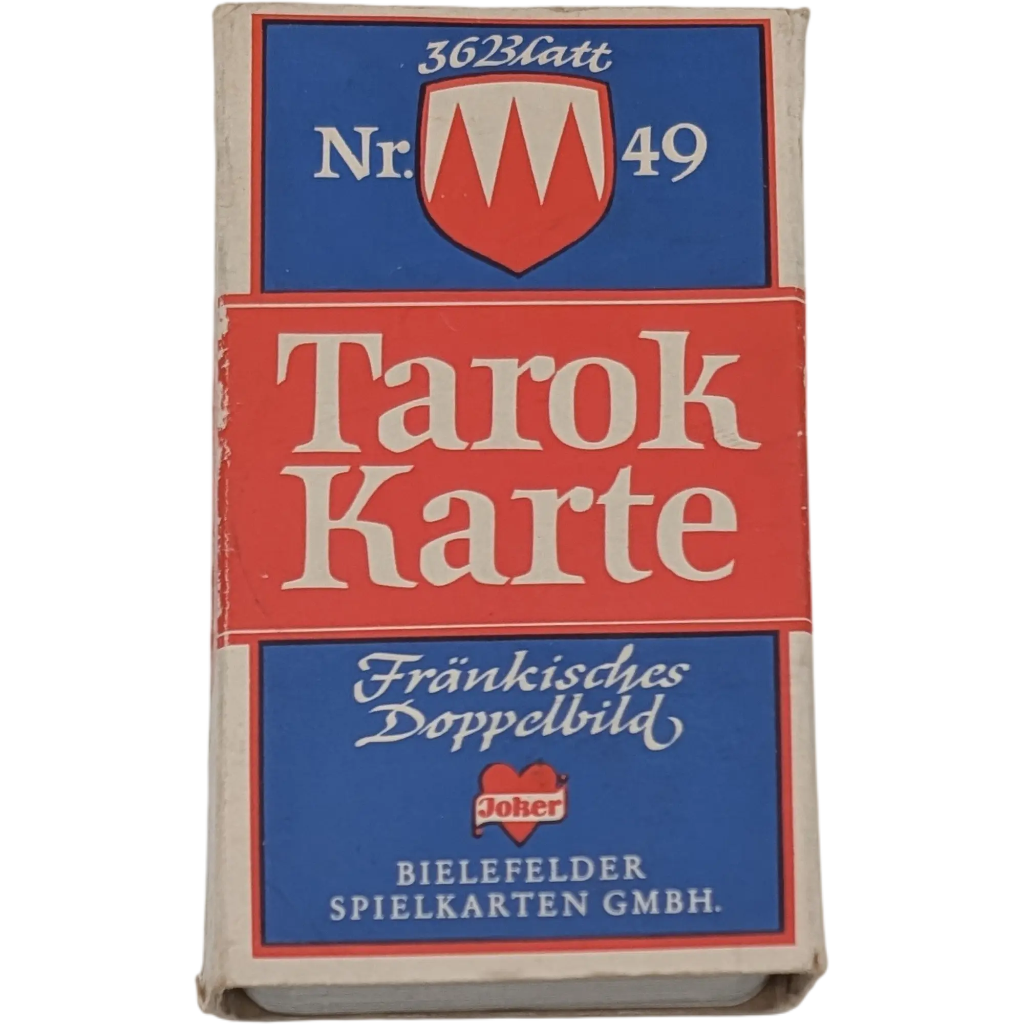Bielefelder Spielkarten GmbH Joker Tarok Karte Fränkisches Doppelbild