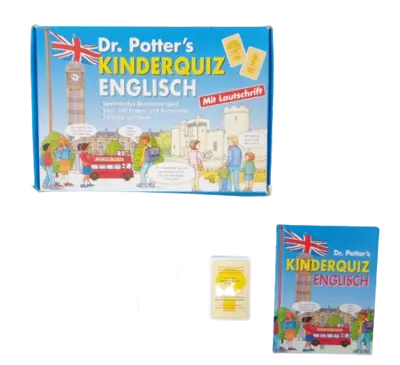 Dr. Potter's Kinderquiz Englisch mit Lautschrift