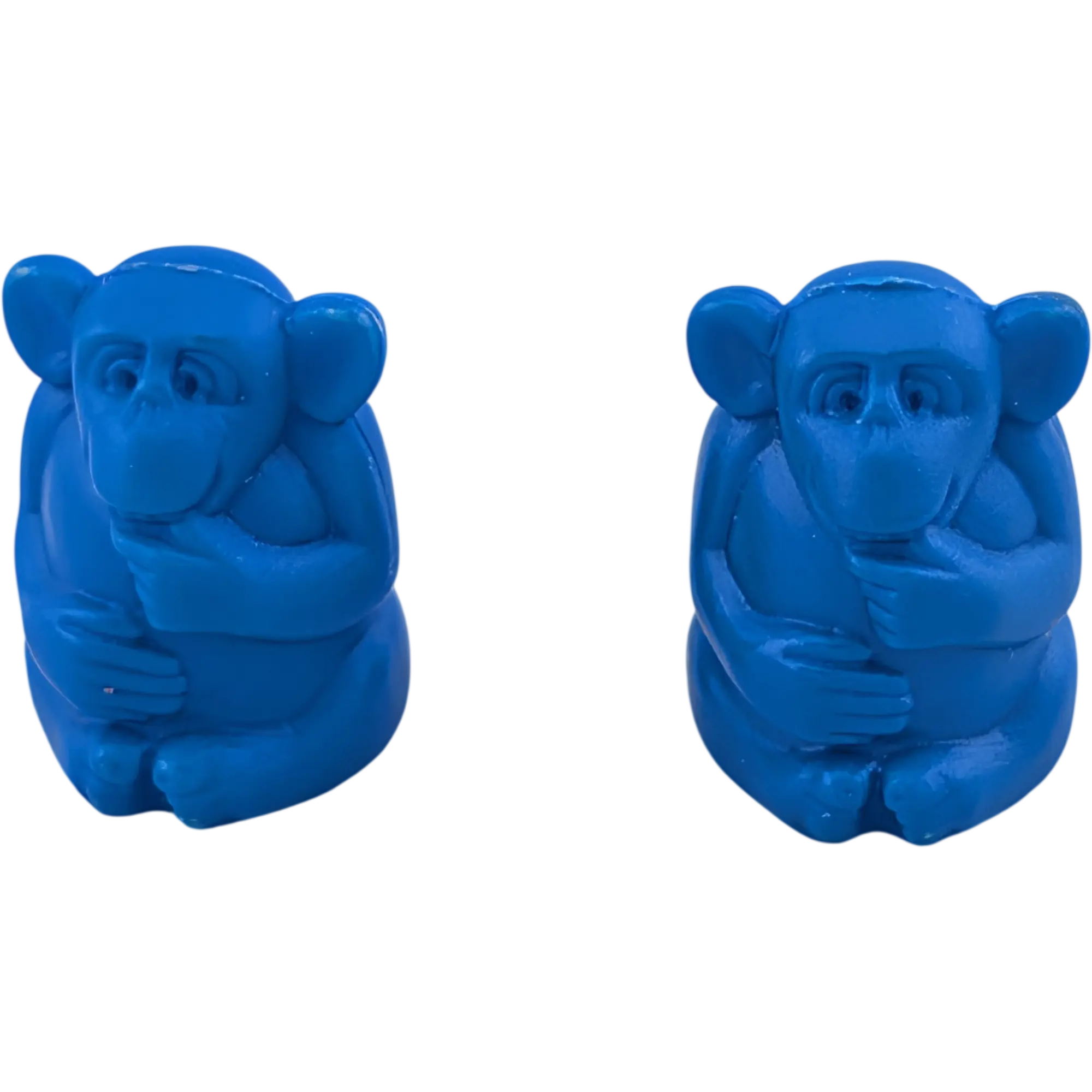 Ravensburger Affenbande Ersatzteil Spielfigur Affe Blau zweier Set