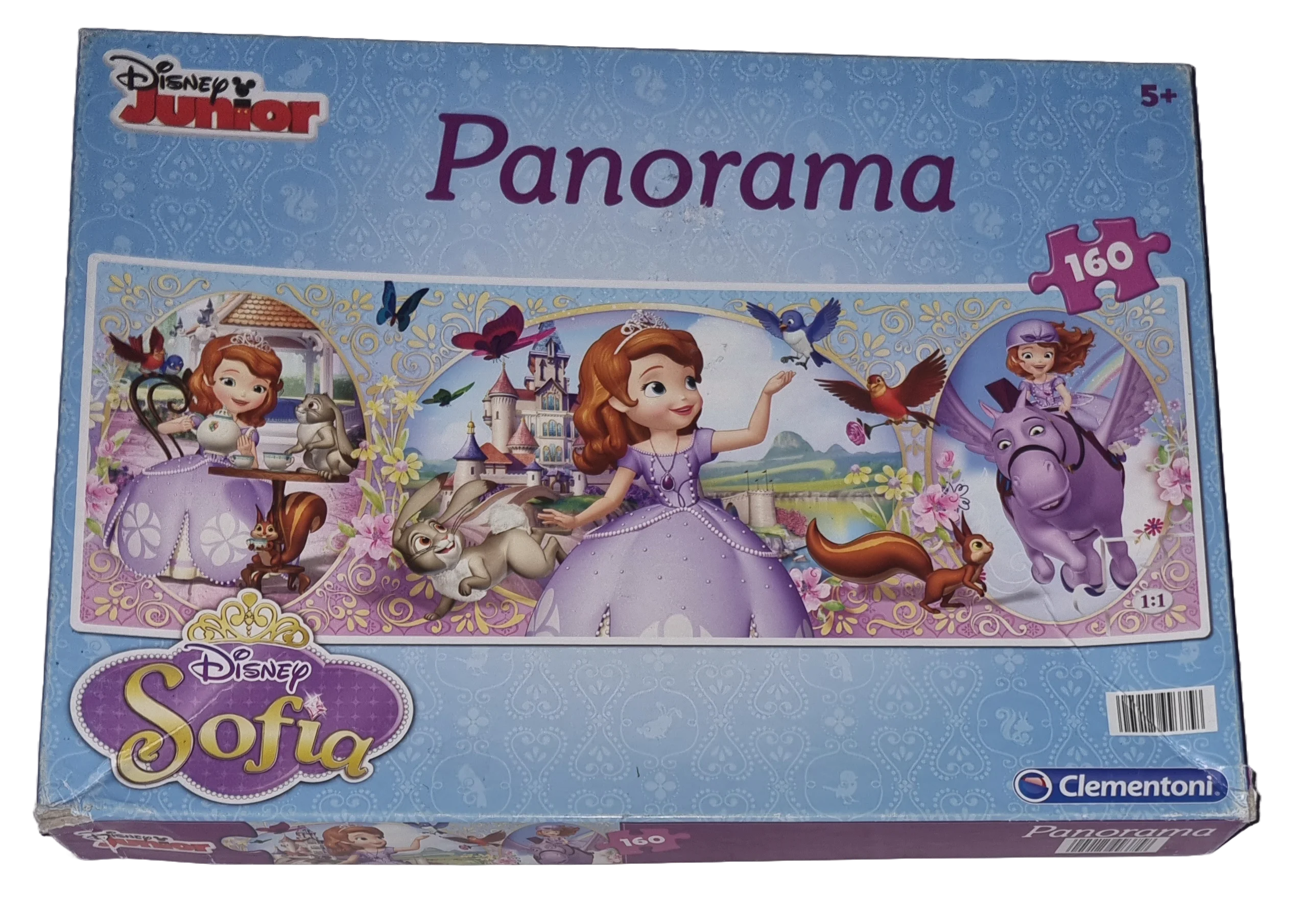 Clementoni Disney Junior Panorama Puzzle 160 Teile Sofia 99375