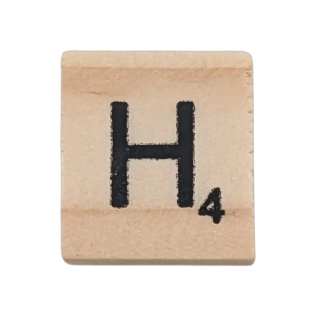 Scrabble Ersatzbuchstaben Holz H