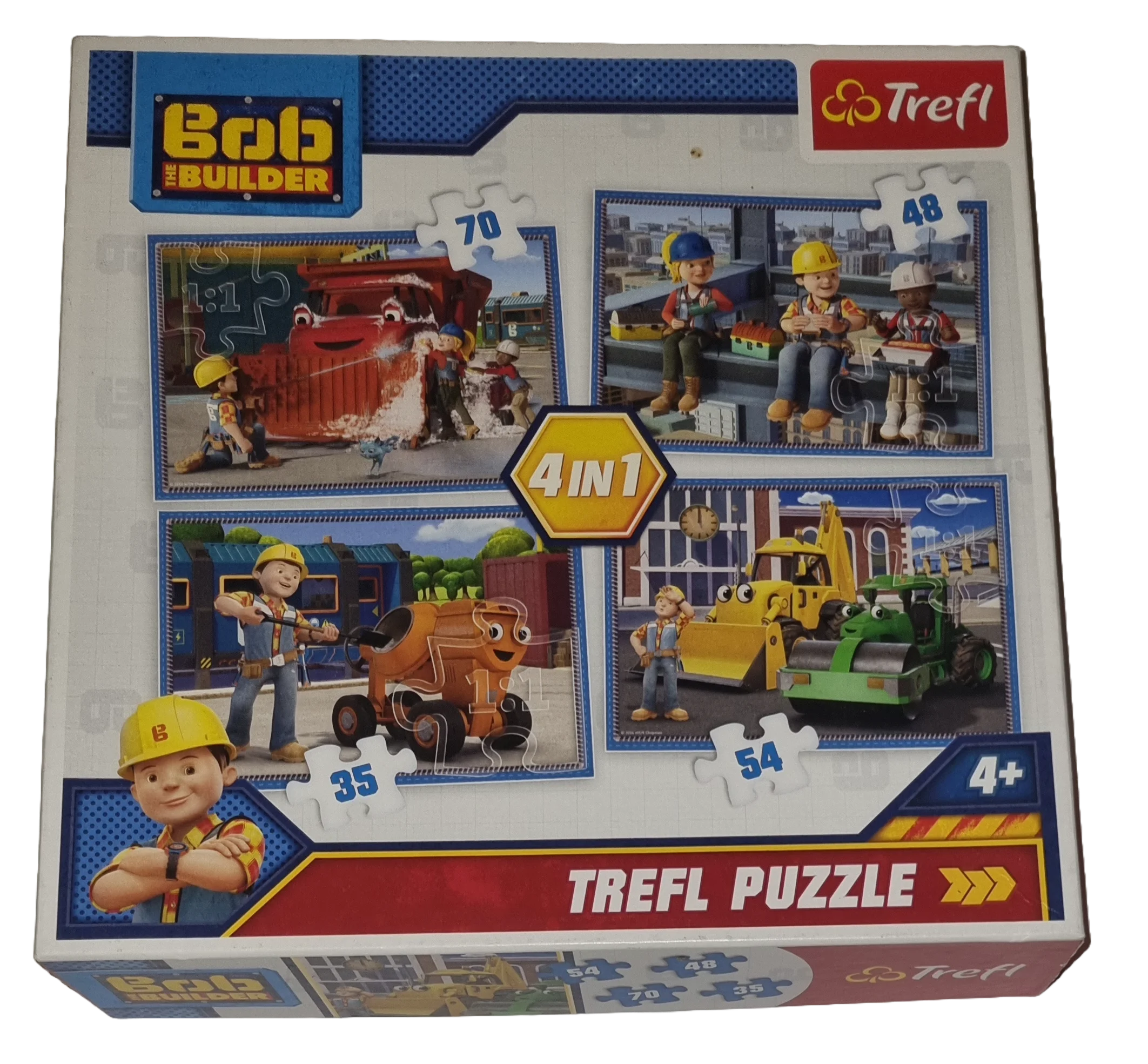 Trefl Bob the builder 34270 Puzzle 35, 48, 54 und 70 Teile