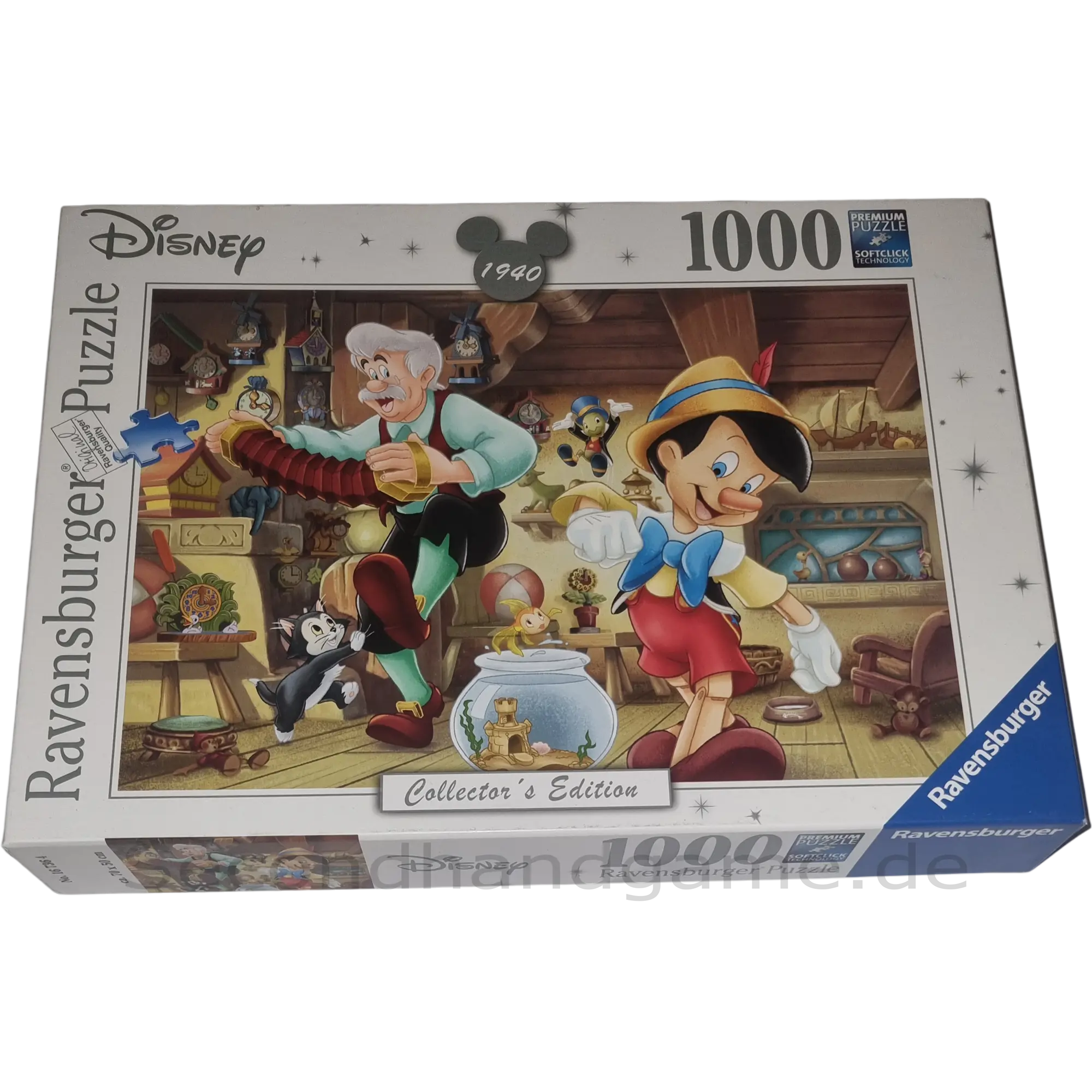 Ravensburger Premium softclick Disney Collector's Edition Puzzle 1000 Teile 167364 Pinocchio