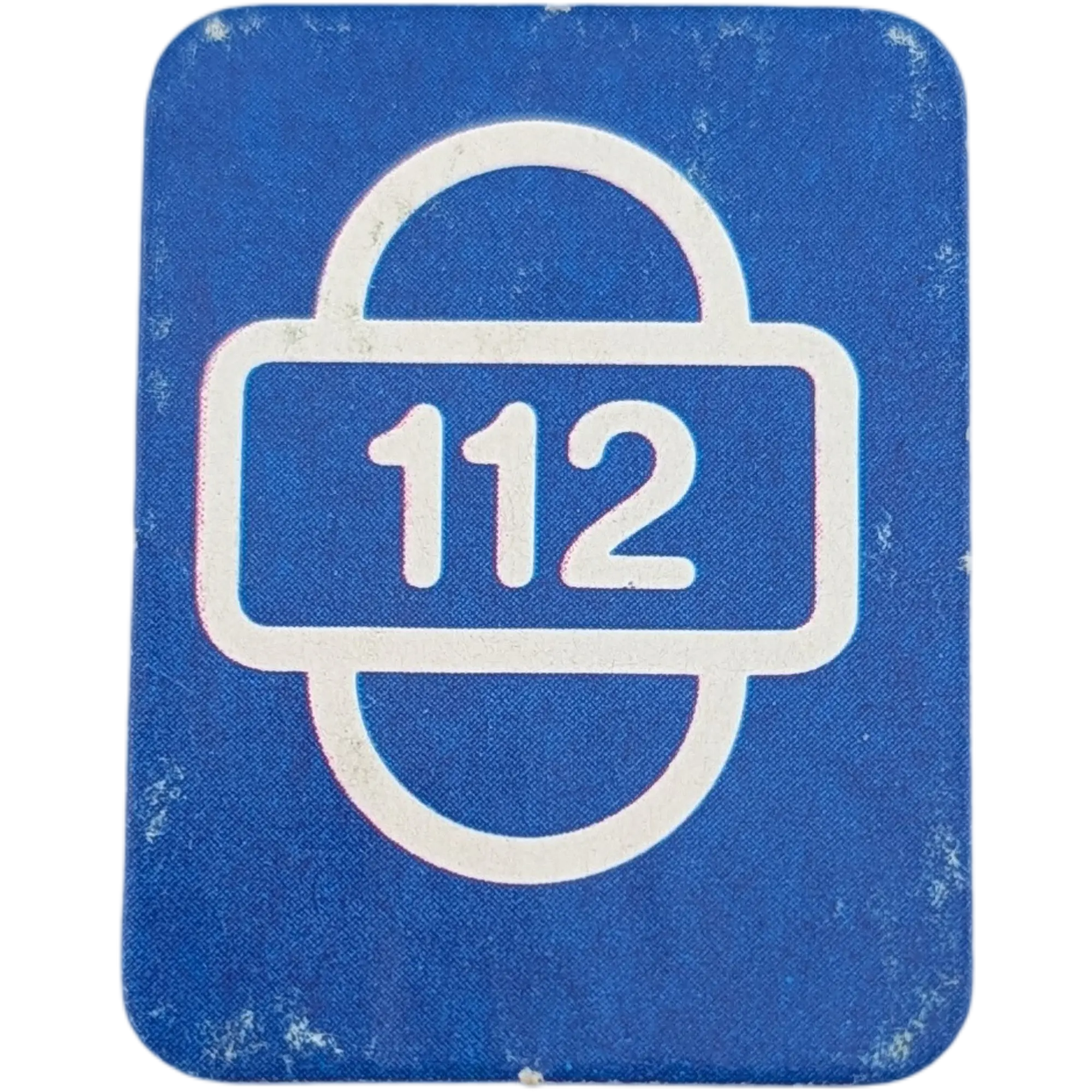 Ravensburger Scotland Yard Ersatzteile Blau Startkarte Zahl Einhundertzwölf 112