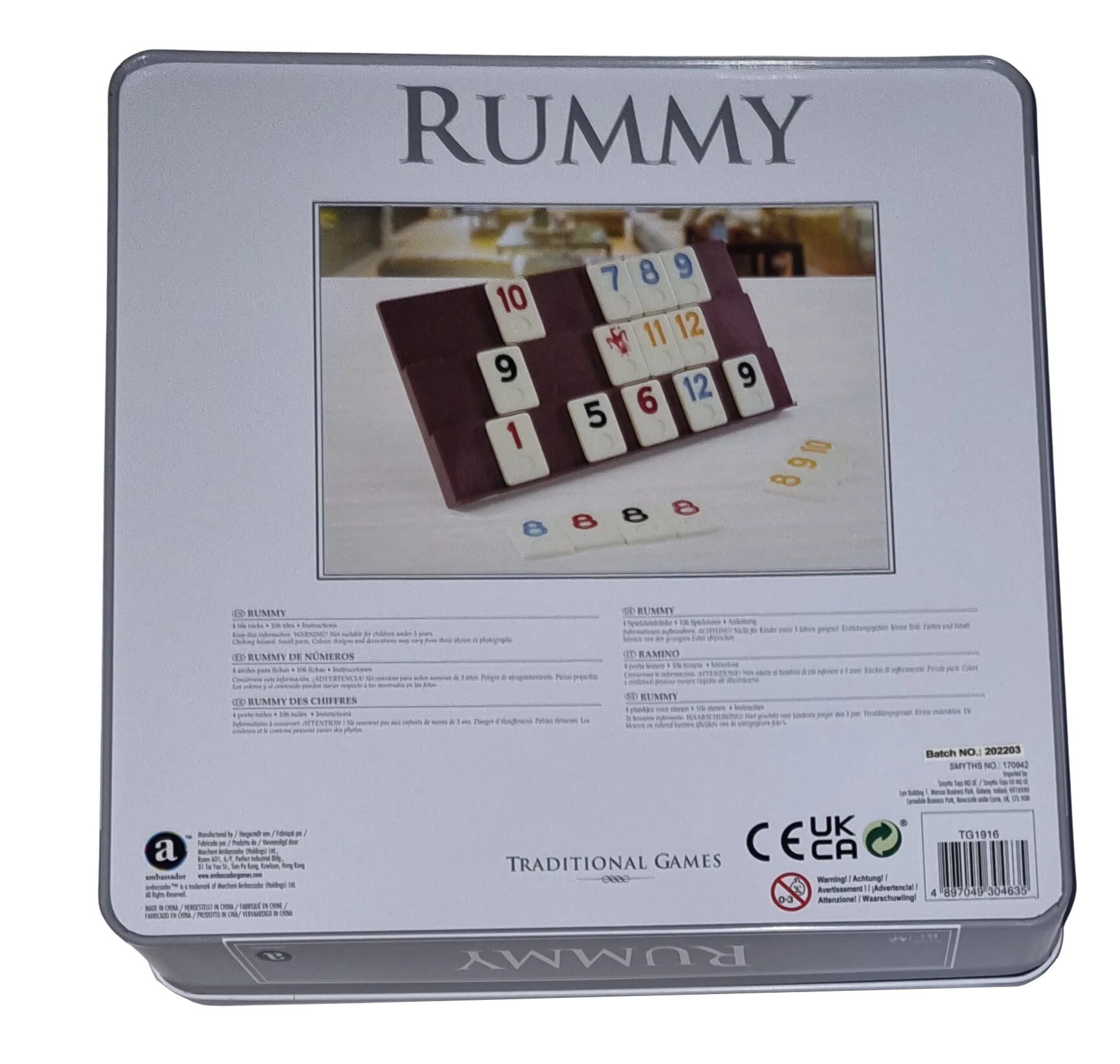 Traditional Games Rummy