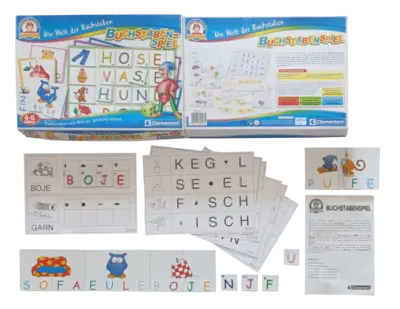 Clementoni Die Welt der Buchstaben Buchstabenspiel