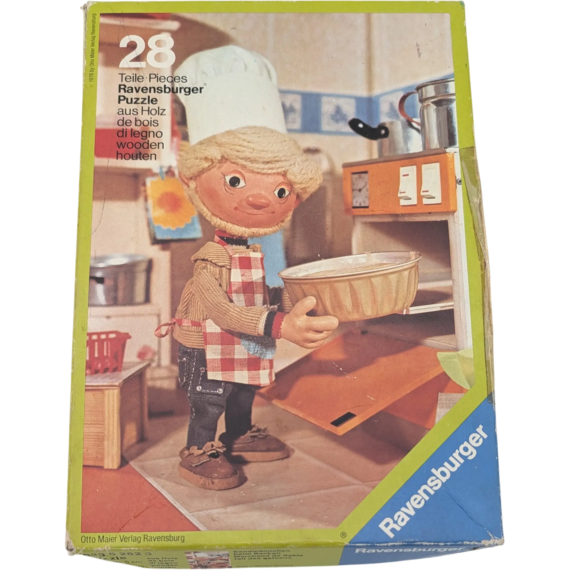 Ravensburger Sandmännchen beim Backen 28 Teile Puzzle 62352523