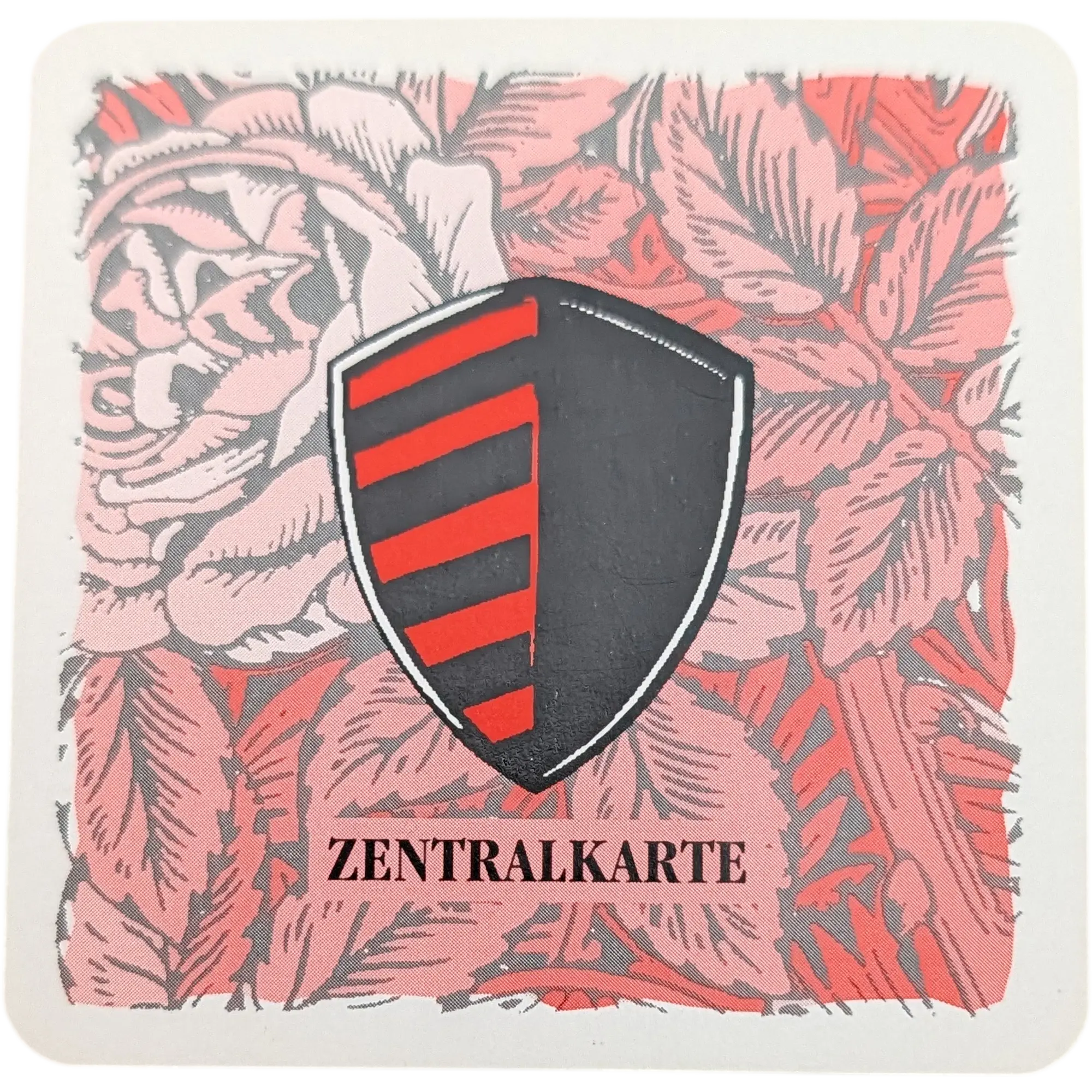 Kosmos Die Siedler von Catan das Kartenspiel Ersatzteil Zentralkarte Wappen Rot-Schwarz Getreide, Ansicht 2