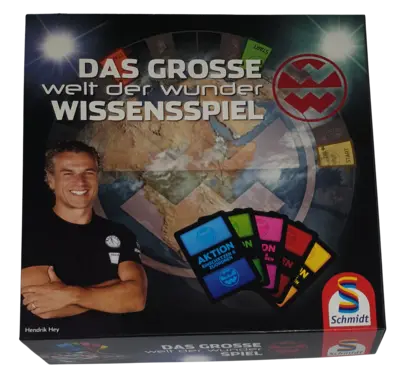 Schmidt Das große Welt der Wunder Wissensspiel 49241