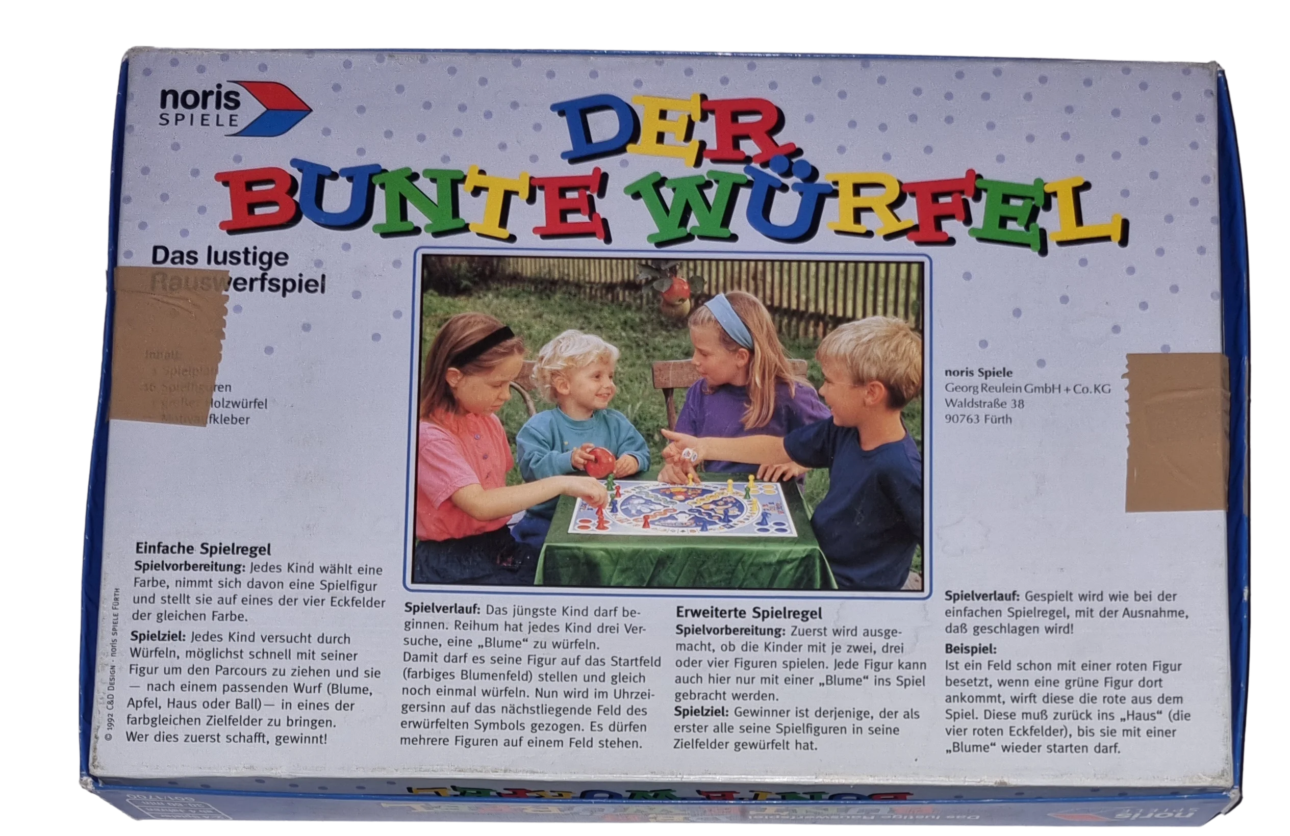 Noris Der Bunte Würfel 601/1700