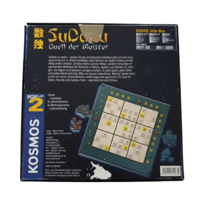 Kosmos SuDoku Duell der Meister, Ansicht 2