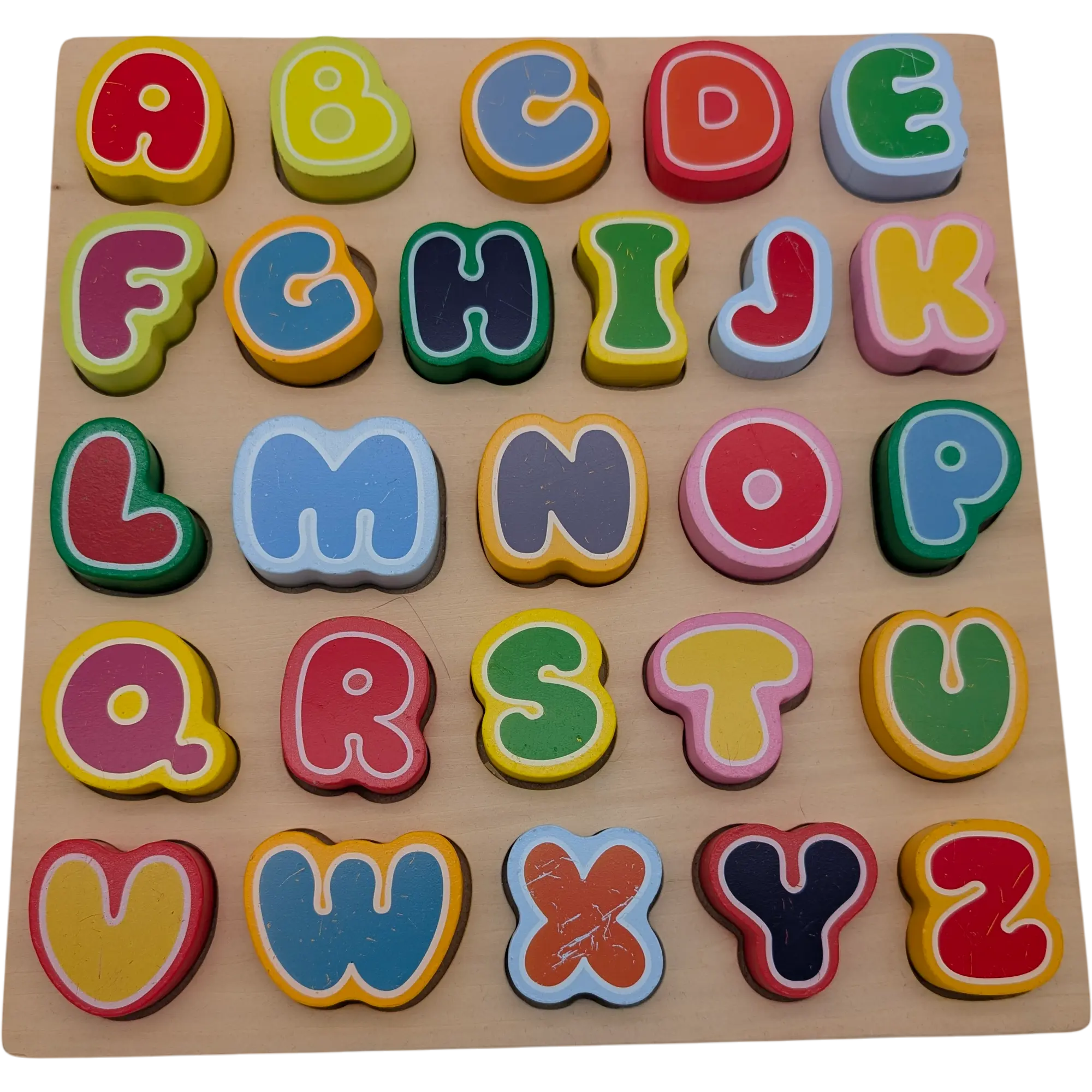 Alphabet Holzpuzzle 26 Teile
