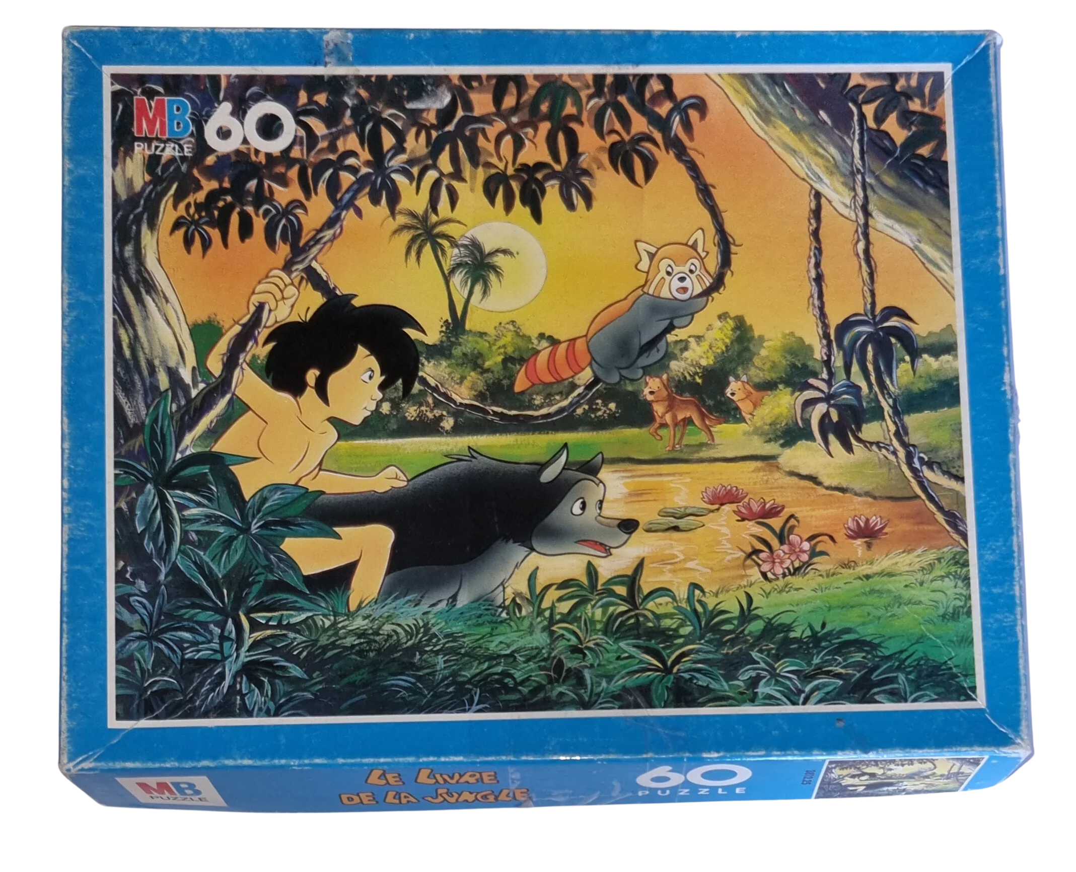 MB Jungle Book Puzzle 60 Teile Junglebuch 3812.25