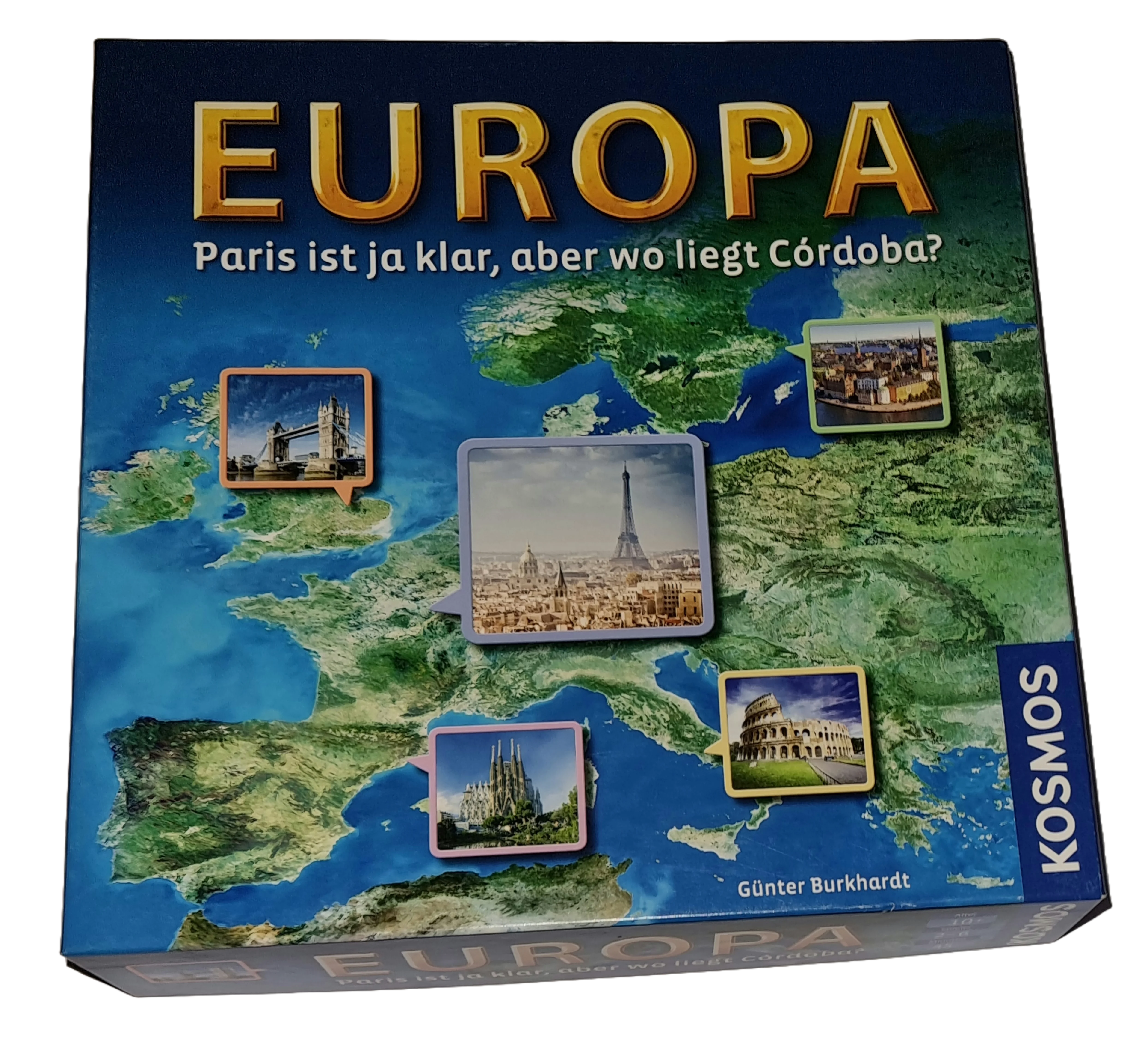 Kosmos Europa Paris ist ja klar, aber wo liegt Cordoba?