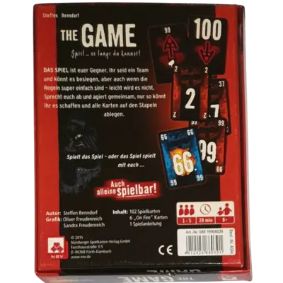 NSV The Game  inklusive Erweiterung The Game on fire