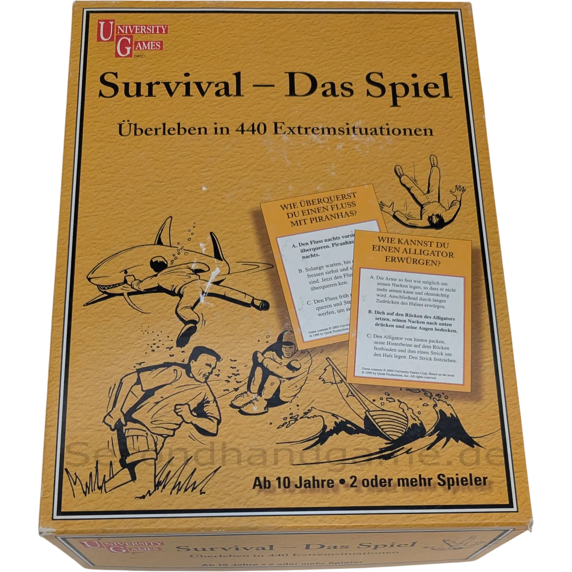 University Games Brettspiel Survival - Das Spiel, ab 10 Jahren