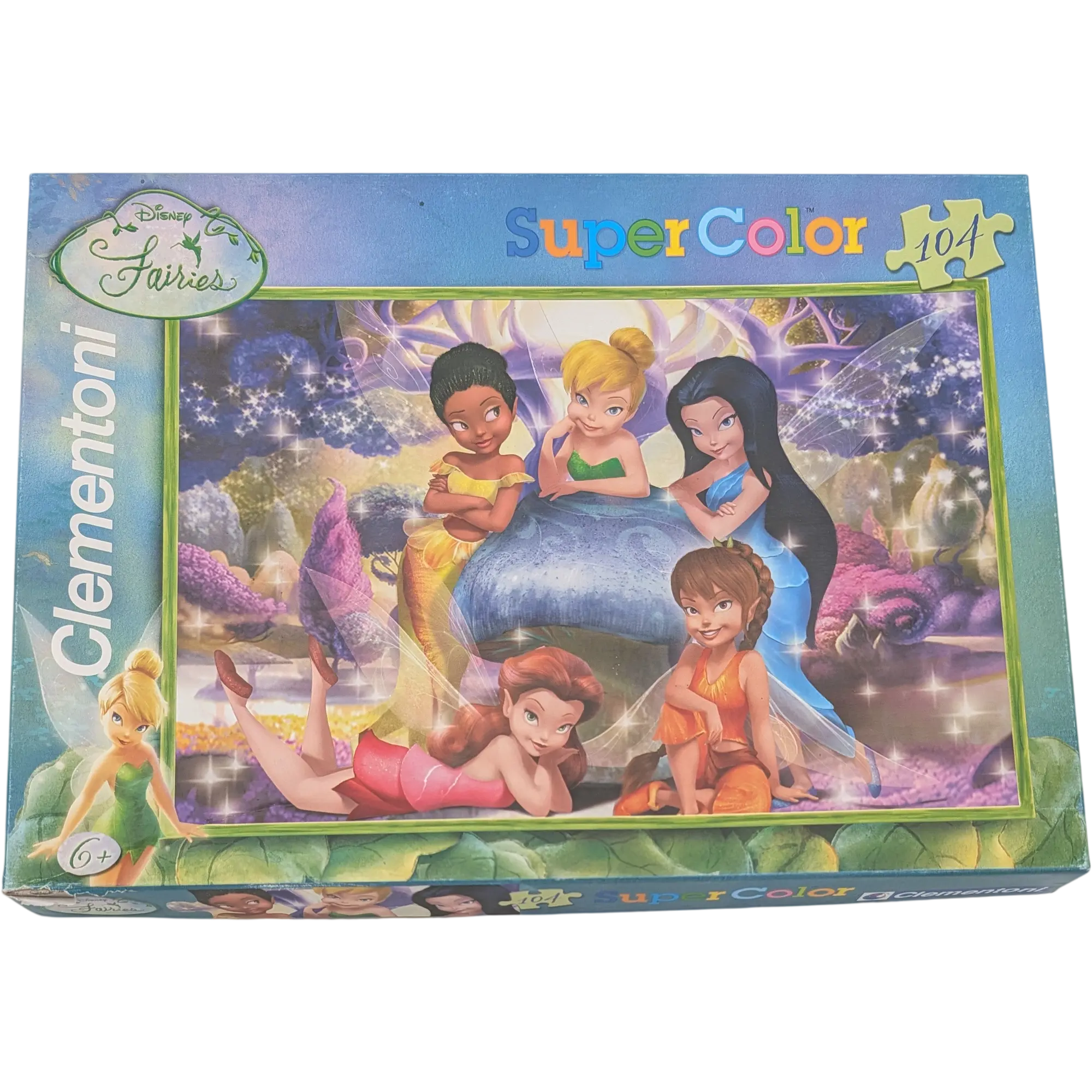 Clementoni Super Color Disney Fairies 104 Teile 27641