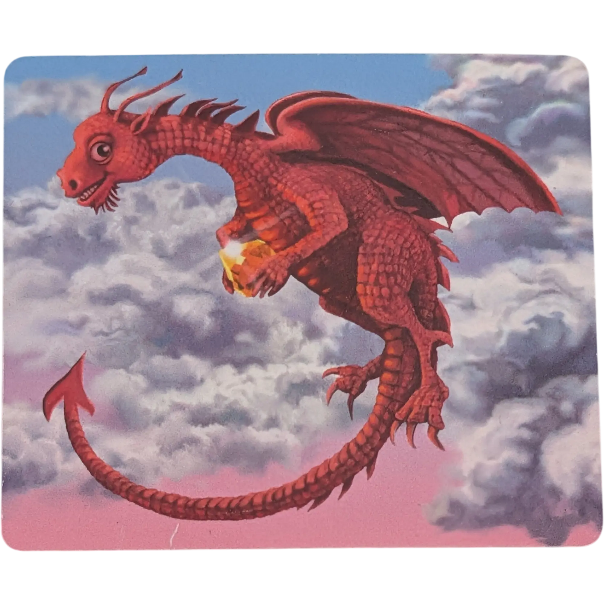 Kosmos Fluss der Drachen Ersatzteile Drachenkarte Rot